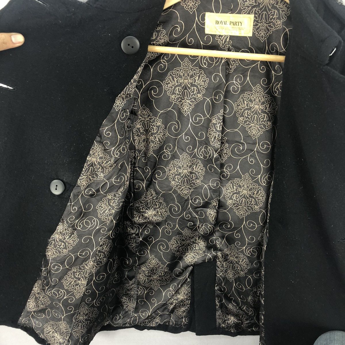 Japanese Brand Royal Party Double Breasted Wool Peacoat Jacket Size S / US 4 / IT 40 - 5 Thumbnail