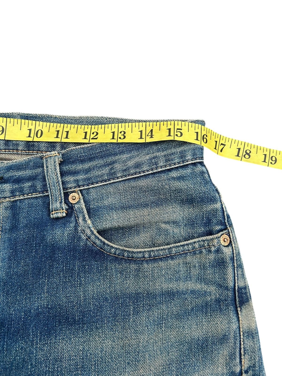 Kapital Vintage HR.Market Selvedge Distressed Denim Jeans Size US 32 / EU 48 - 14 Thumbnail