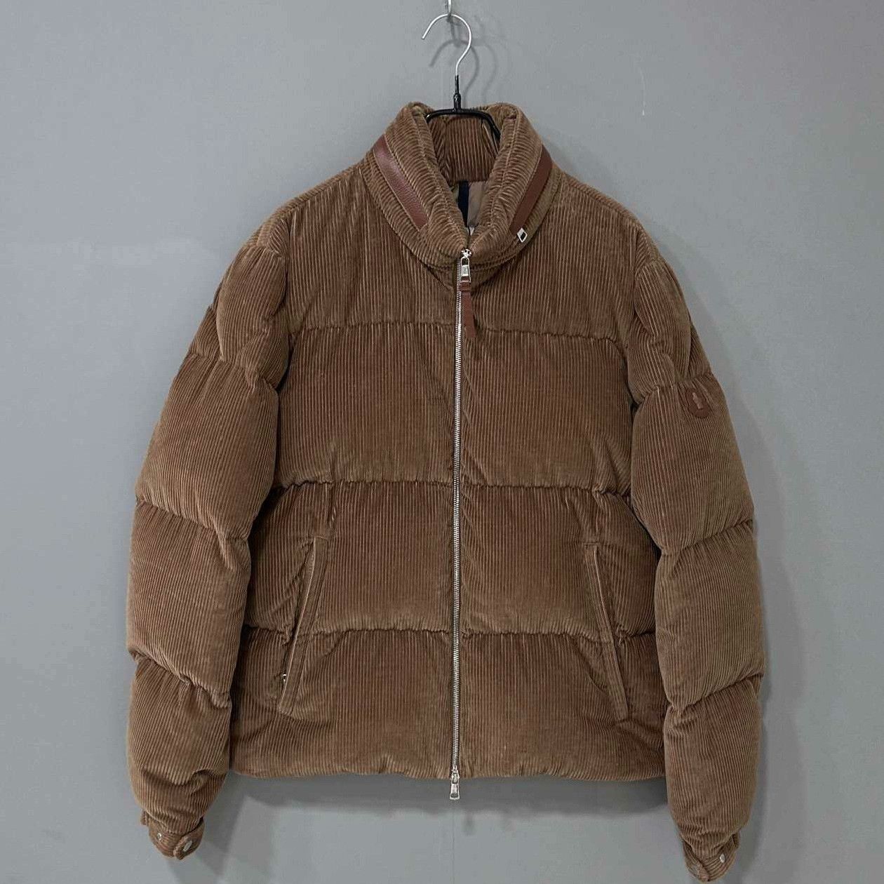 Moncler Moncler Corduroy Down Brown Heavy Coat l Men Size US L / EU 52-54 / 3 - 1 Thumbnail