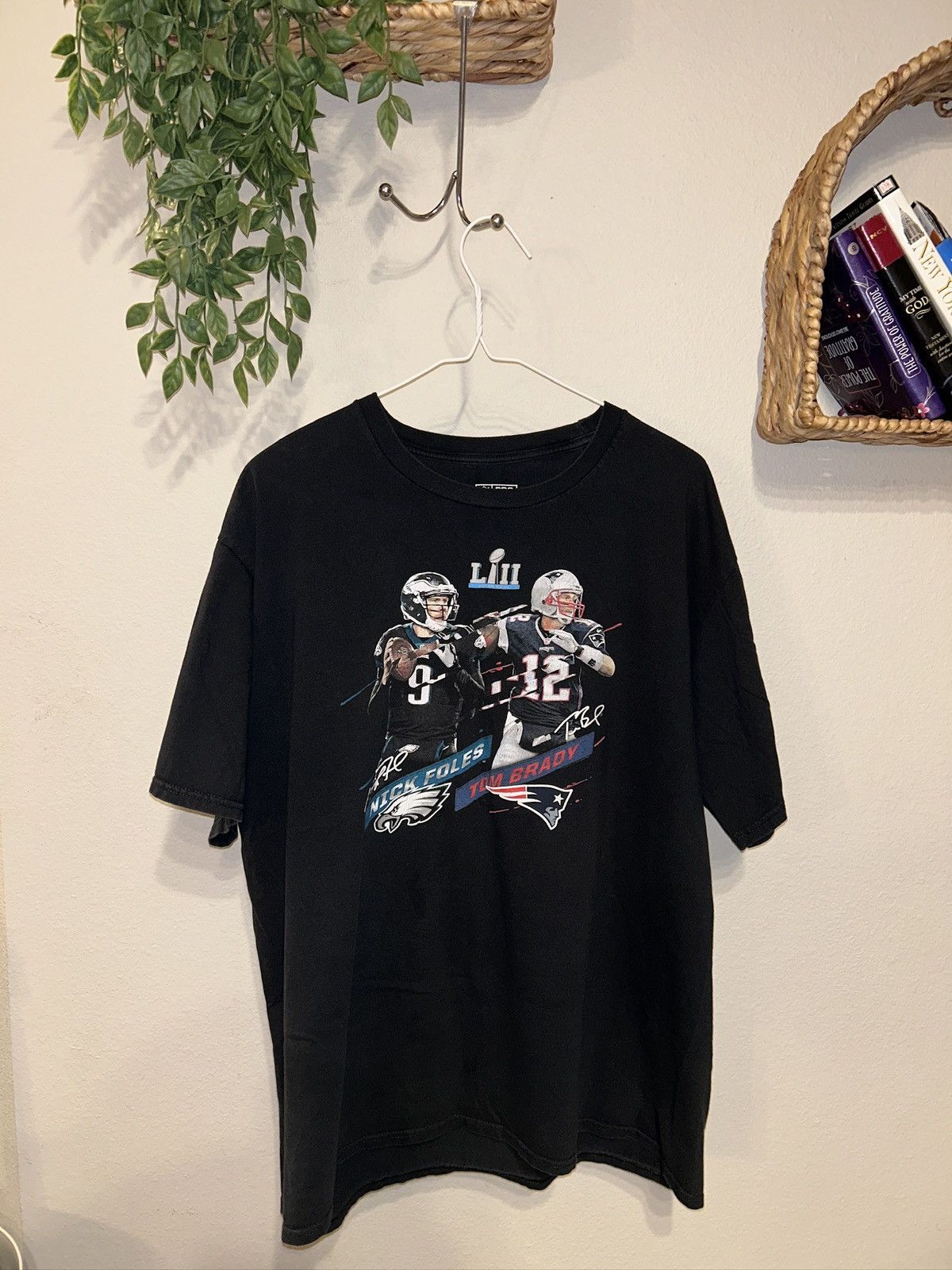 Other EAGLES vs PATRIOTS SUPER BOWL 52 NICK FOLES AND TOM BRADY Size US XL / EU 56 / 4 - 2 Thumbnail