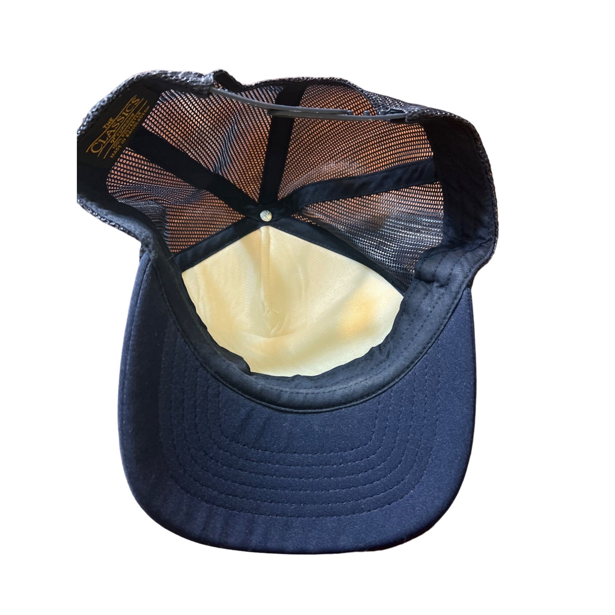 Other KC Honey Trucker Snapback Hat Navy White Classic Yupoong Mes Size ONE SIZE - 5 Thumbnail