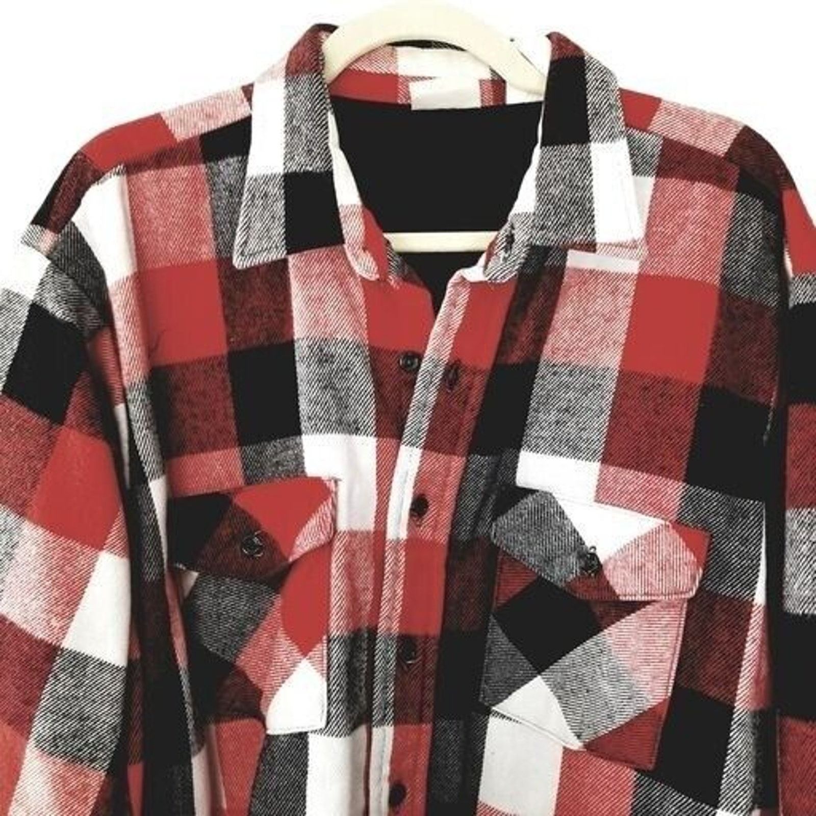 Field & Stream Field & Stream Mens Flannel Shacket Quilted Lining XL Check Size US XL / EU 56 / 4 - 2 Thumbnail