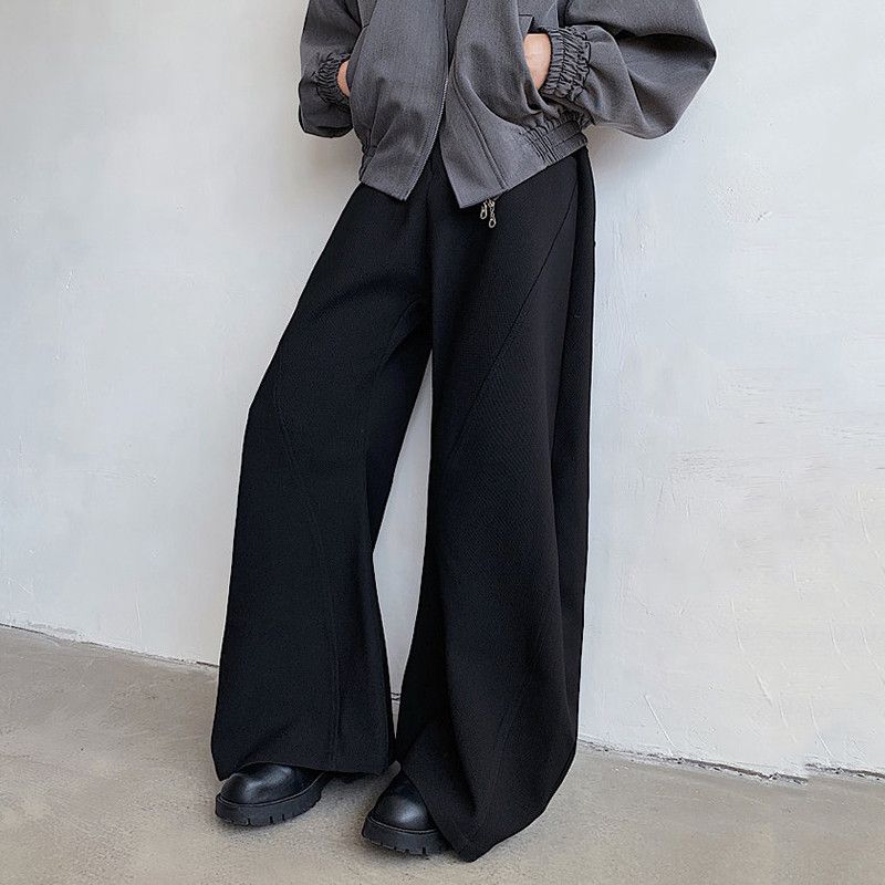 Japanese Brand Men's Pants Darkwear Pleats Loose Wide Leg Trousers Size US 32 / EU 48 - 1 Thumbnail