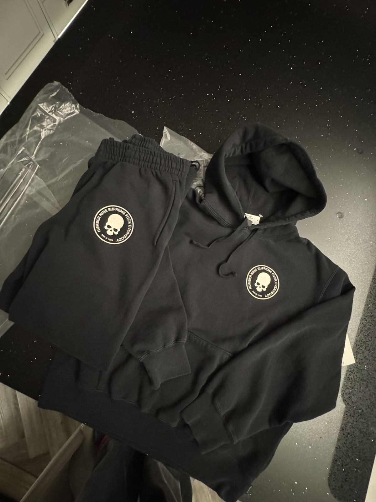 Number (N)ine × Supreme Supreme®/Number (N)ine sweatshirt + Drawstring Sweatpant Size US S / EU 44-46 / 1 - 2 Thumbnail