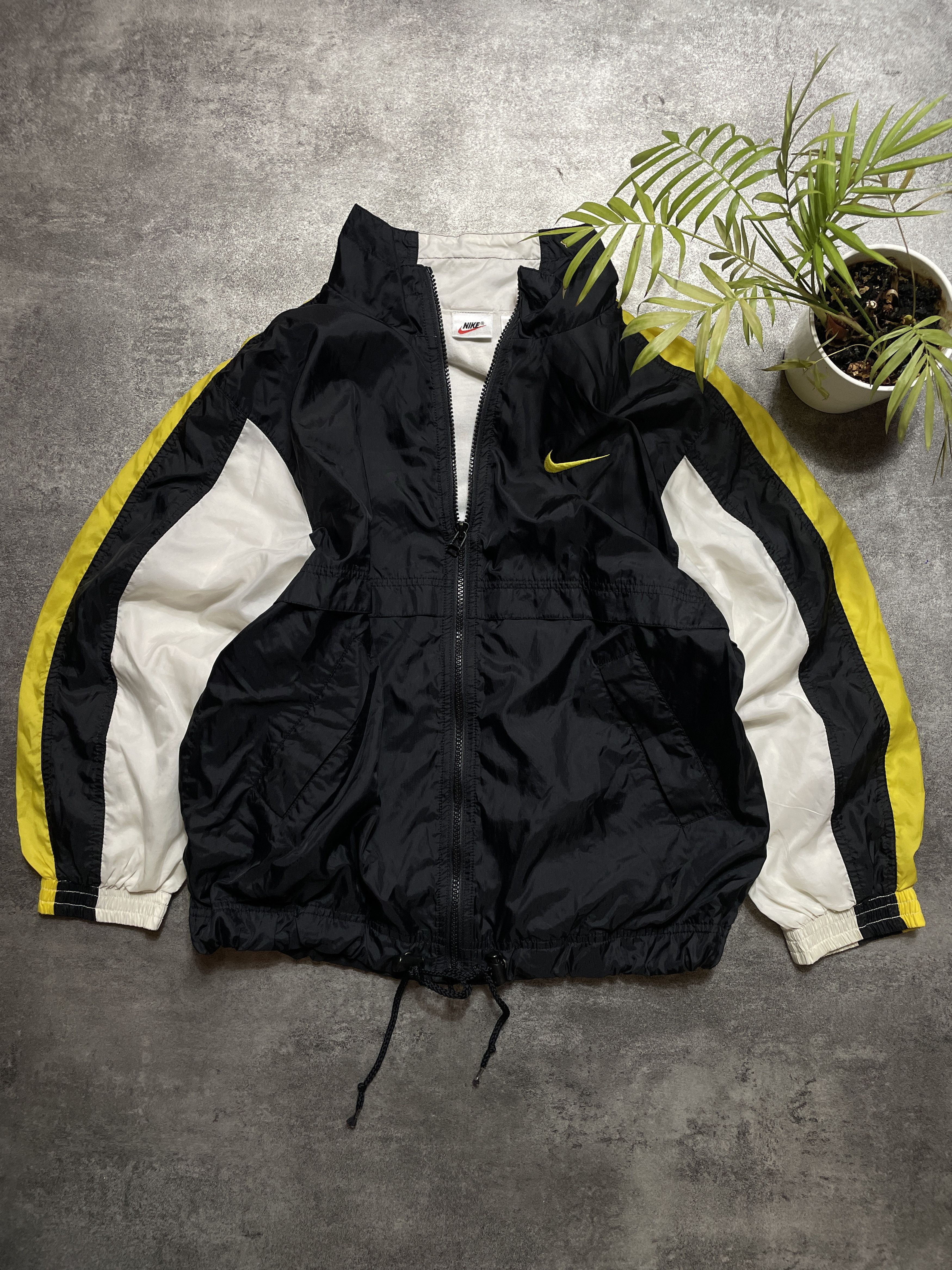 Nike ❗️RARE❗️Nike Vintage 90s Sweatshirt Zip Boxy Fit Rare Swoosh Size US XS / EU 42 / 0 - 1 Thumbnail