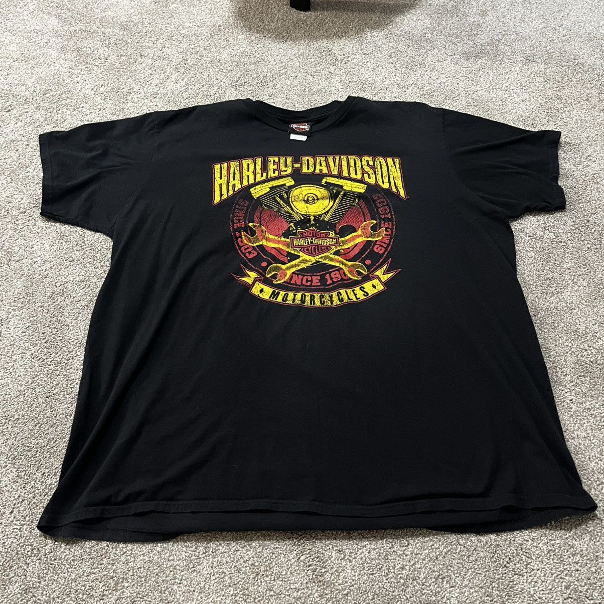 Harley Davidson Vintage Harley Davidson Tee shirt Size US XXL / EU 58 / 5 - 1 Thumbnail