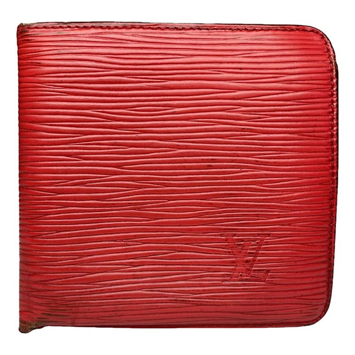 Louis Vuitton Red Leather Purse Size ONE SIZE - 1 Thumbnail