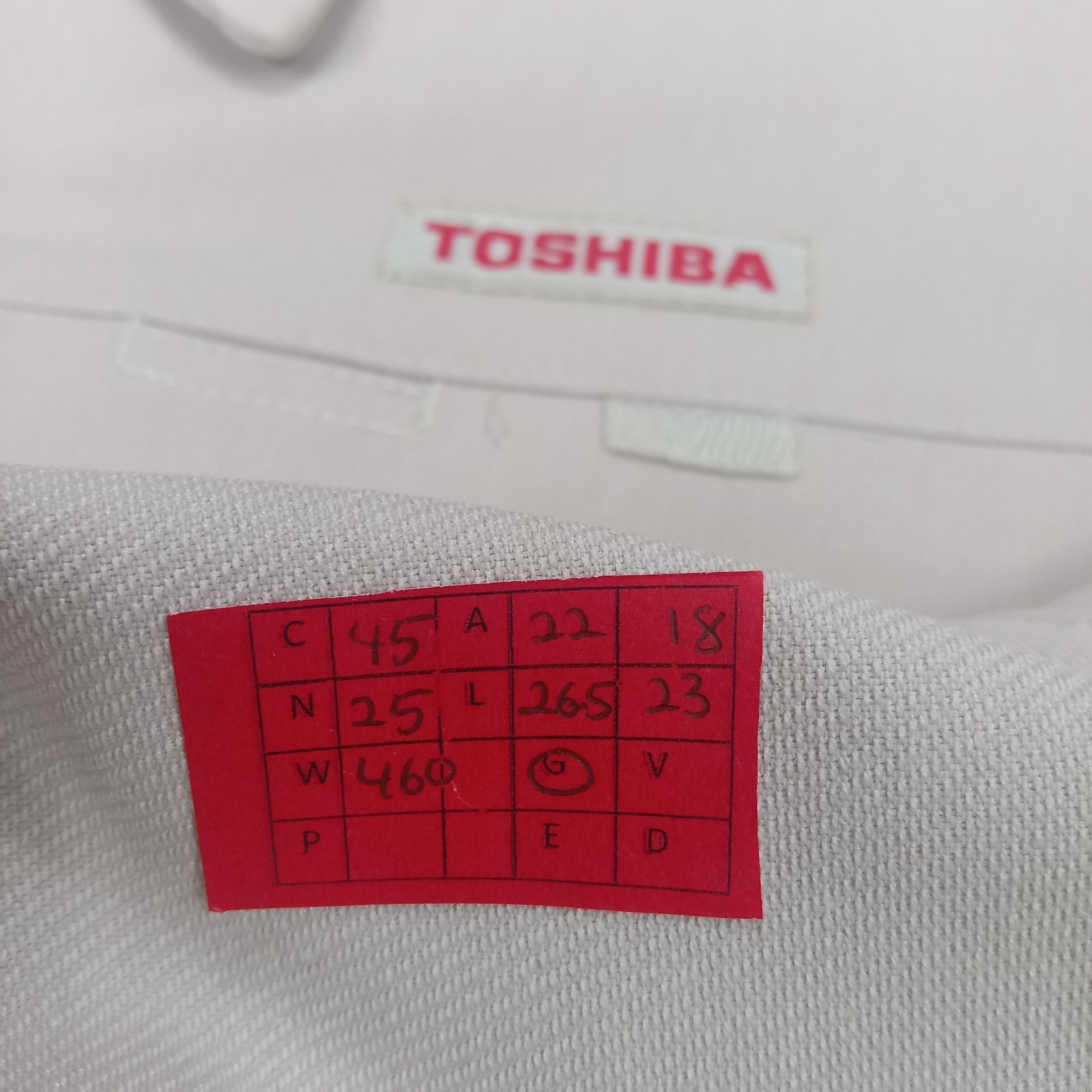 Japanese Brand × Vintage Toshiba Japanese Brand Workwear Uniform Jacket Size US M / EU 48-50 / 2 - 9 Thumbnail