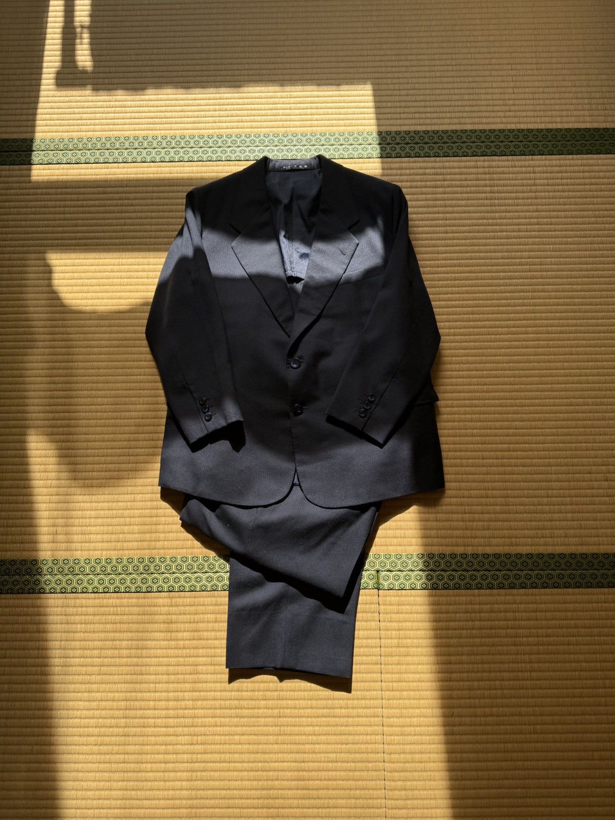 Other Spring to Autumn Raven Black Wool Set-Up Size 34S - 14 Thumbnail