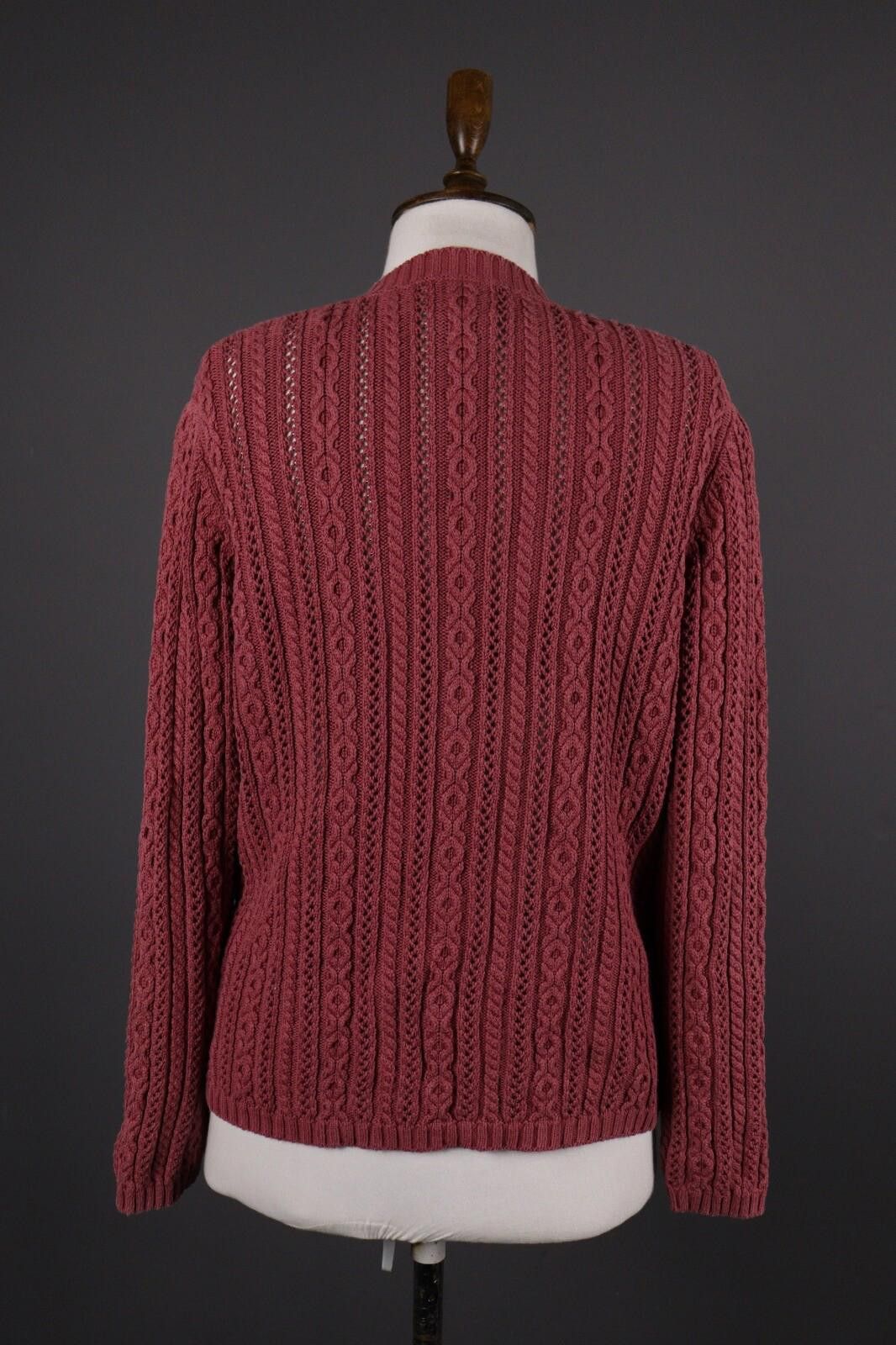 Lauren Ralph Lauren Lauren Ralph Lauren Cotton Cable Knit Sweater Size M Size M / US 6-8 / IT 42-44 - 7 Thumbnail