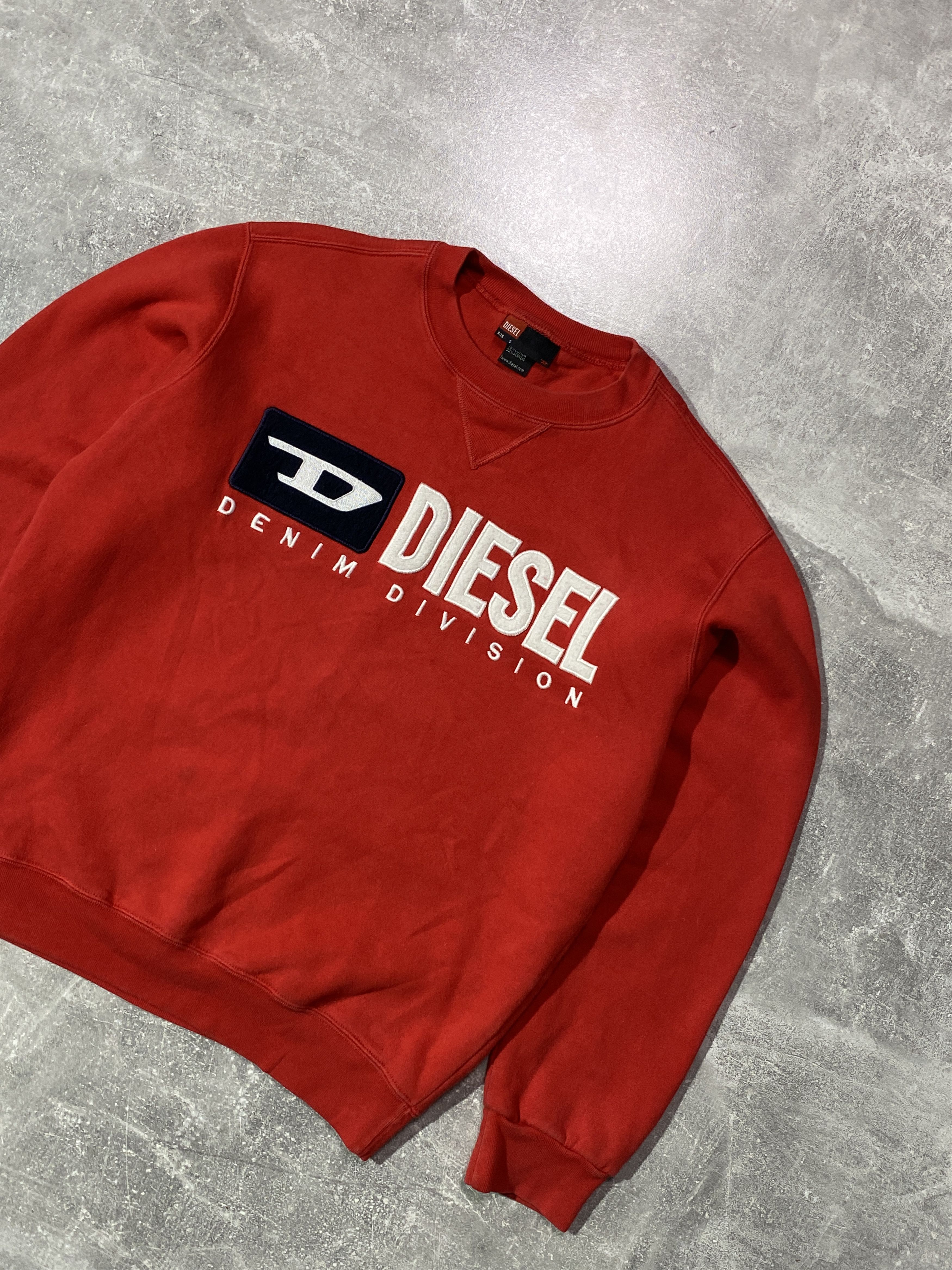 Diesel Vintage Y2K Diesel Denim Devision Crewneck Size US S / EU 44-46 / 1 - 2 Thumbnail