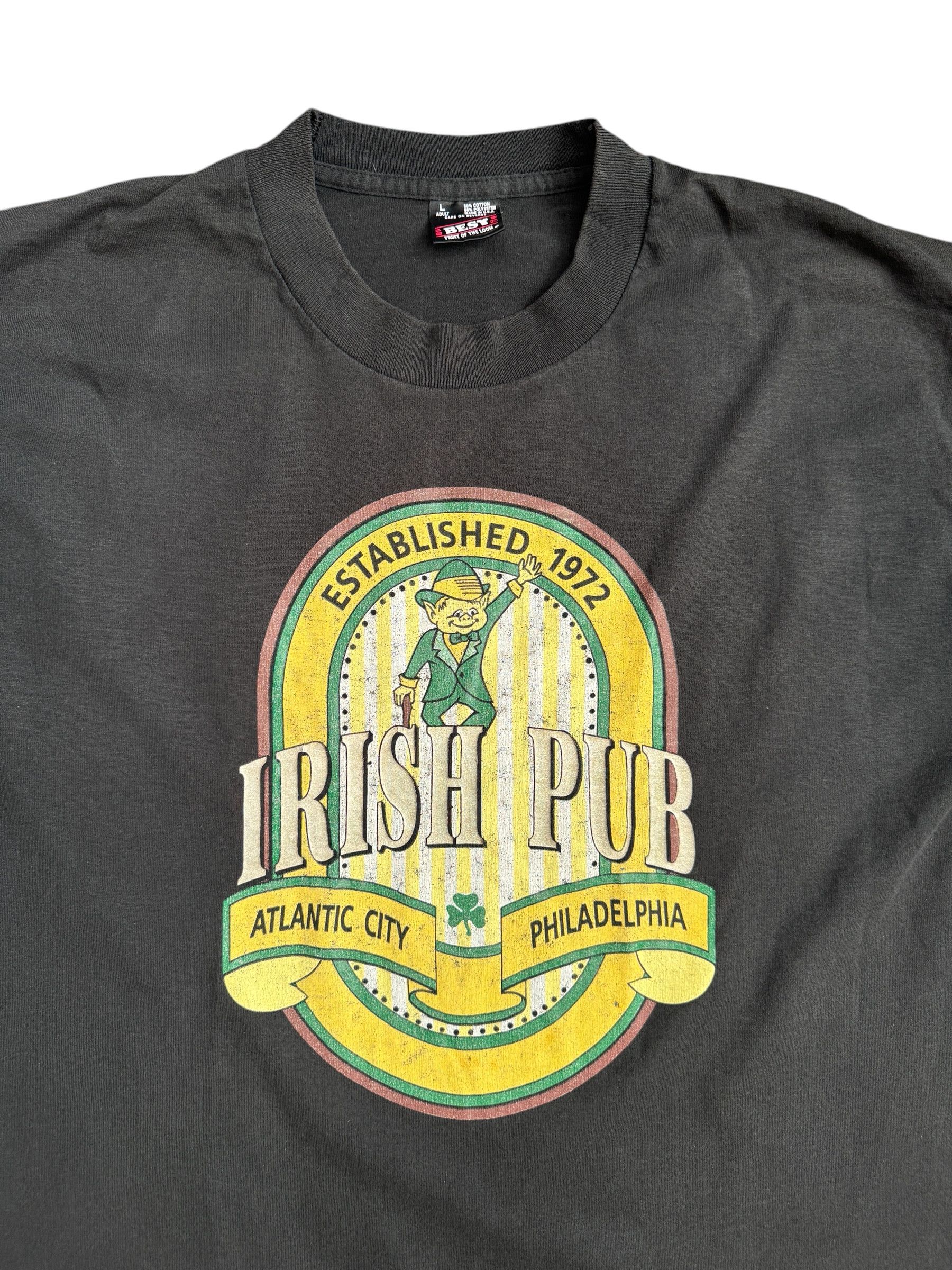 Vintage Vintage 90s Irish Pub Size US L / EU 52-54 / 3 - 3 Thumbnail