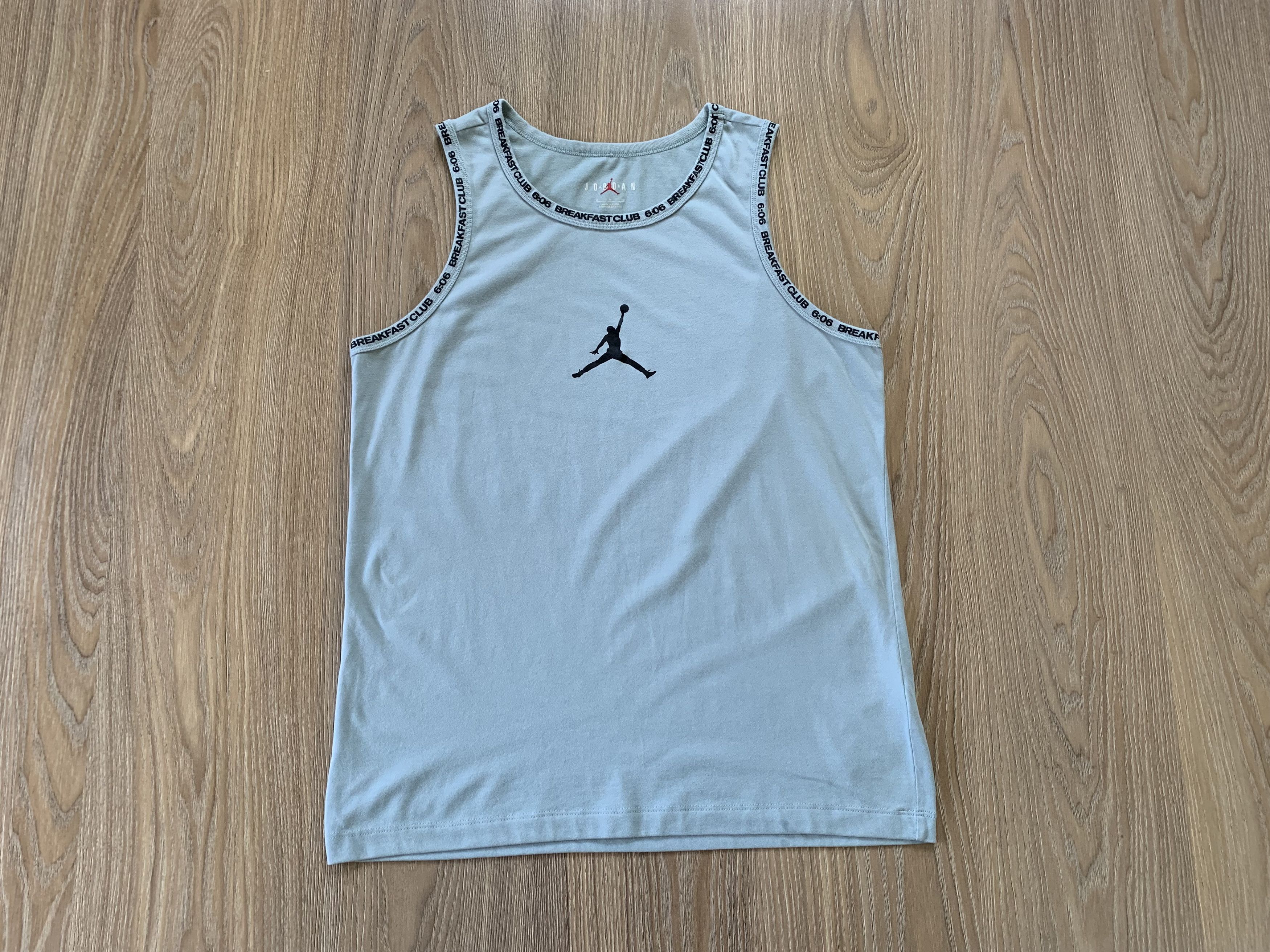 Jordan Brand × Vintage Jordan Light Blue Cotton Sleeveless Size US M / EU 48-50 / 2 - 2 Thumbnail