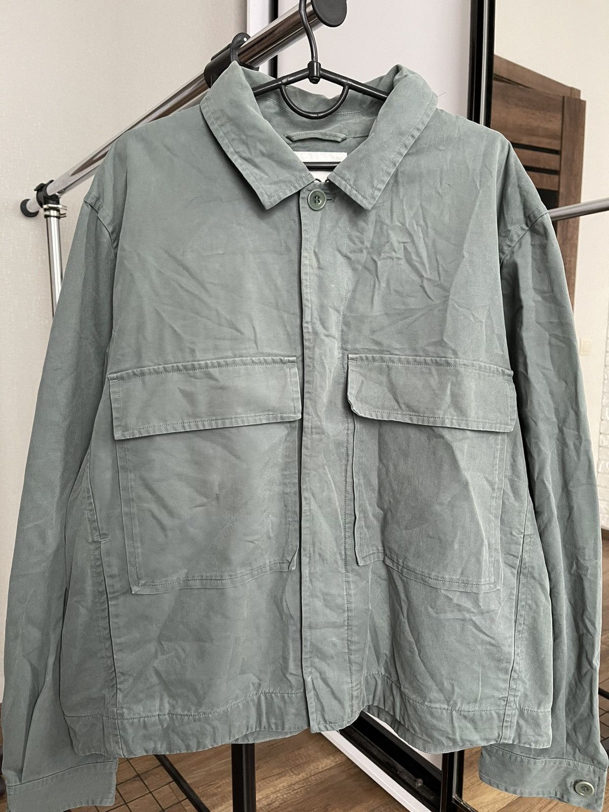 Cos Cos Twill Utility Overshirt Jacket Size US XL / EU 56 / 4 - 5 Thumbnail