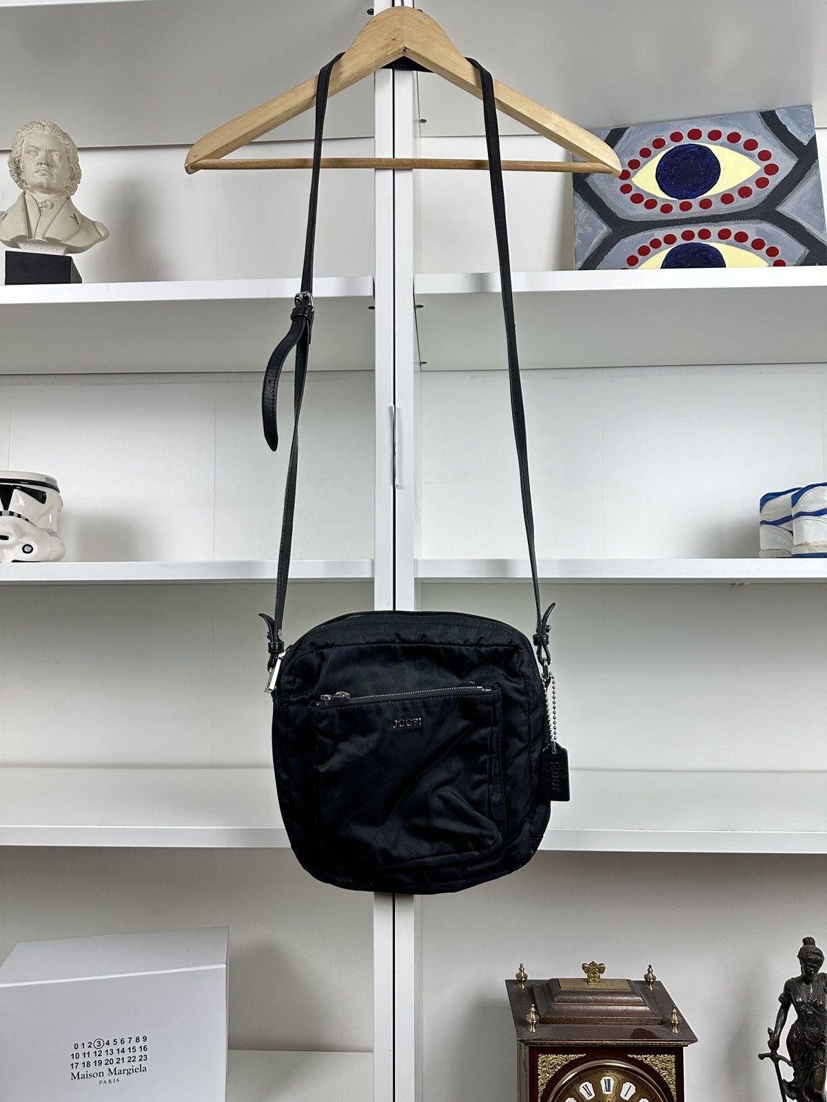 Avant Garde Joop! Small Shoulder Sling Bag in Black, Women's