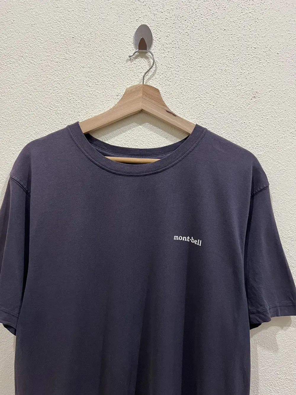 Montbell Montbell Spell Out Tshirt Size US L / EU 52-54 / 3 - 3 Thumbnail