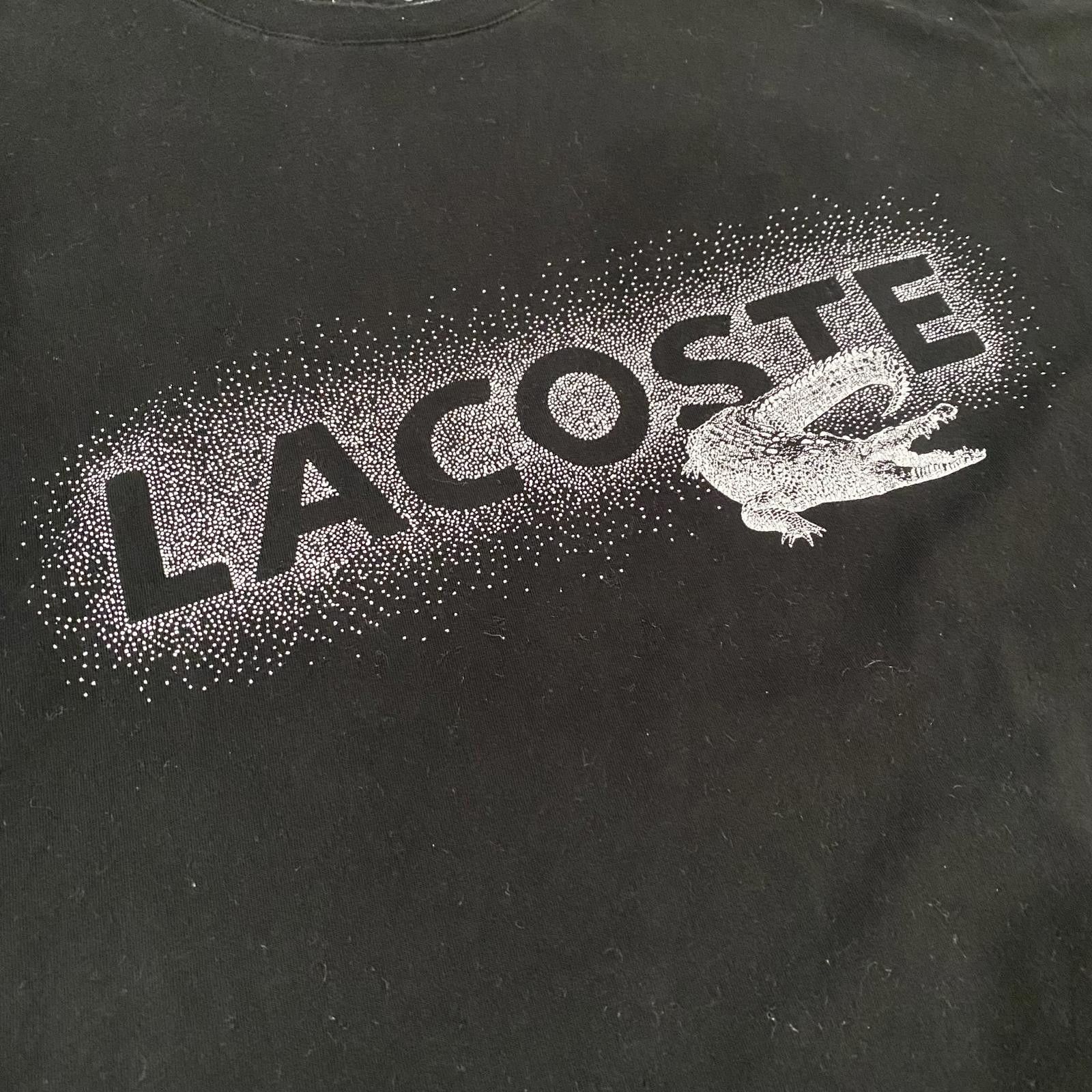 Lacoste × Vintage Lacoste Vintage Logo T Shirt Size US XL / EU 56 / 4 - 2 Thumbnail