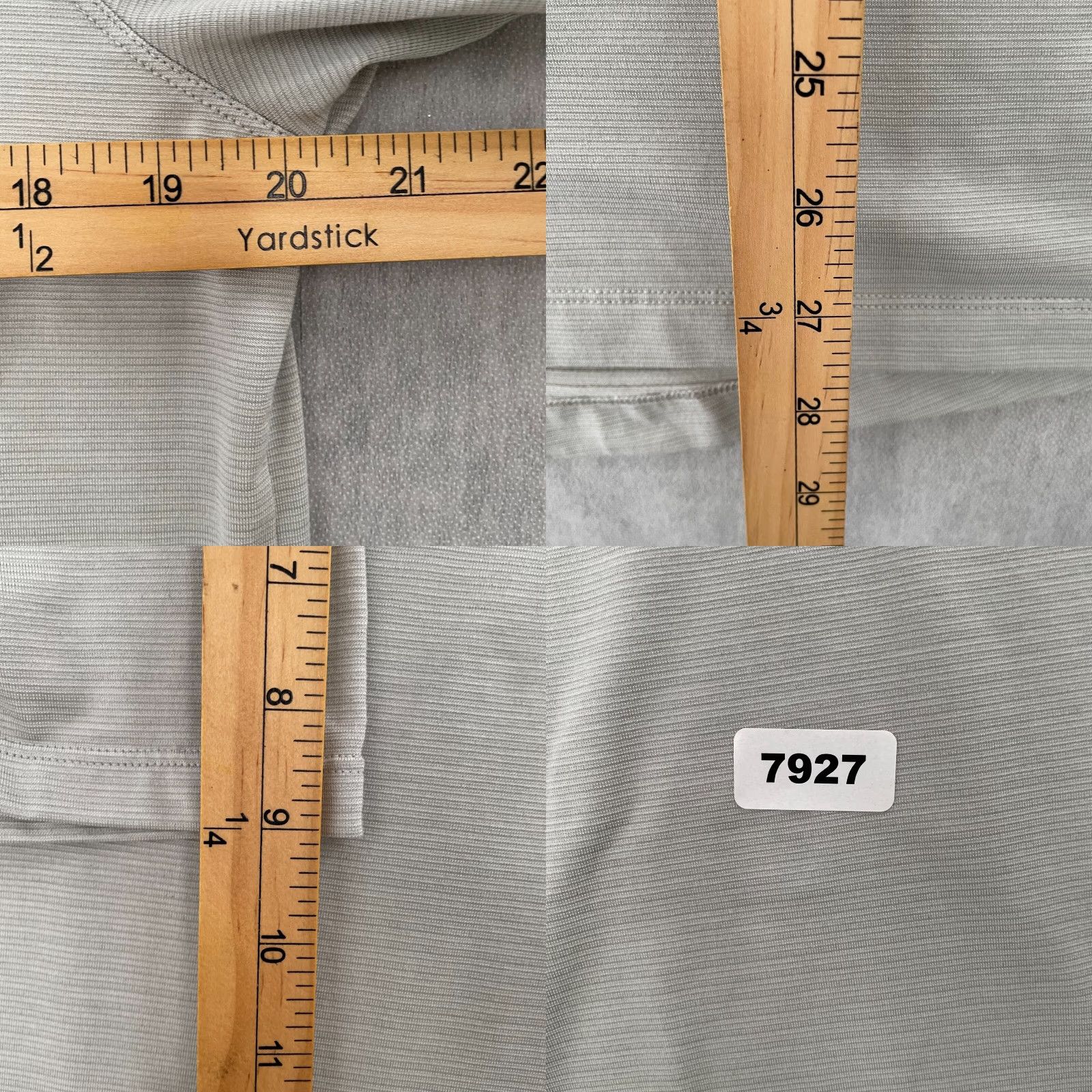 Lululemon VINTAGE Lululemon Polo Shirt Men Large Gray Tech Short Sleeve Activewear Logo 2010s Size US L / EU 52-54 / 3 - 8 Thumbnail
