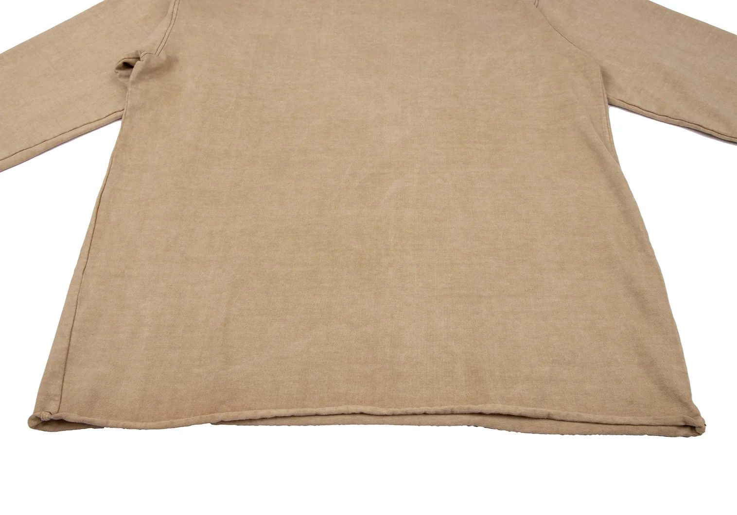 Issey Miyake Cotton Off-Shoulder T-Shirt in Beige Size 4 Size US XL / EU 56 / 4 - 7 Thumbnail
