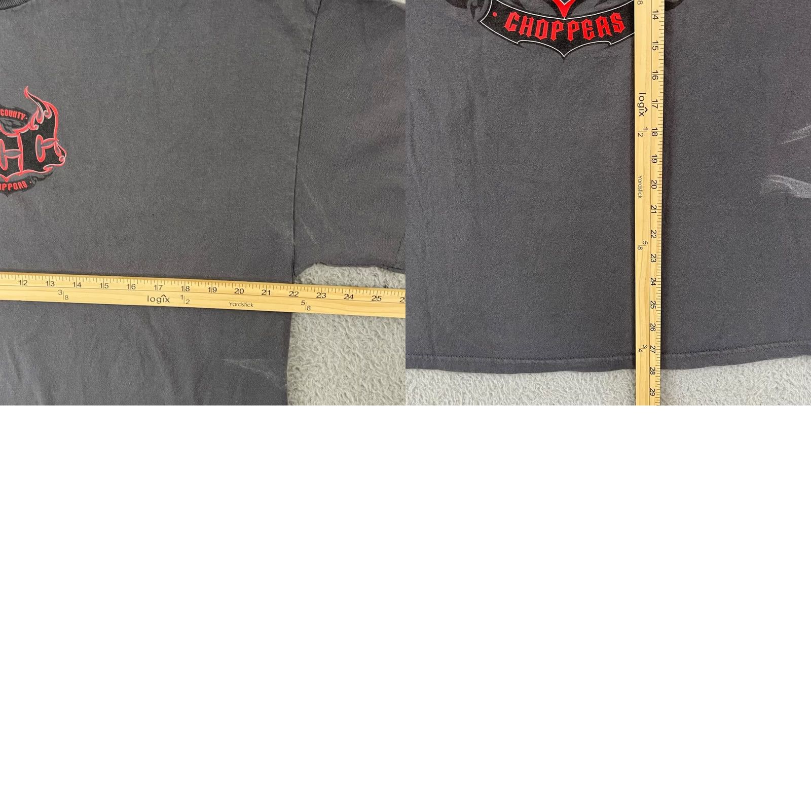 Vintage VINTAGE Tennessee River TShirt Adult XL Orange County Choppers Shirt Men Gray Cotton Double-Sided Tribal Flame Motorcycles 2000s, Biker Theme Size US XL / EU 56 / 4 - 8 Thumbnail