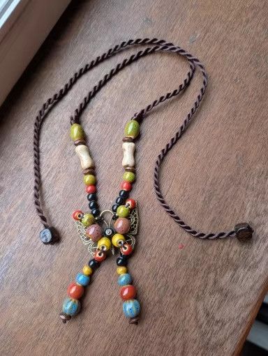 Handmade Vintage Butterfly Pendant Necklace Handmade Gift For Her Size ONE SIZE - 1 Thumbnail