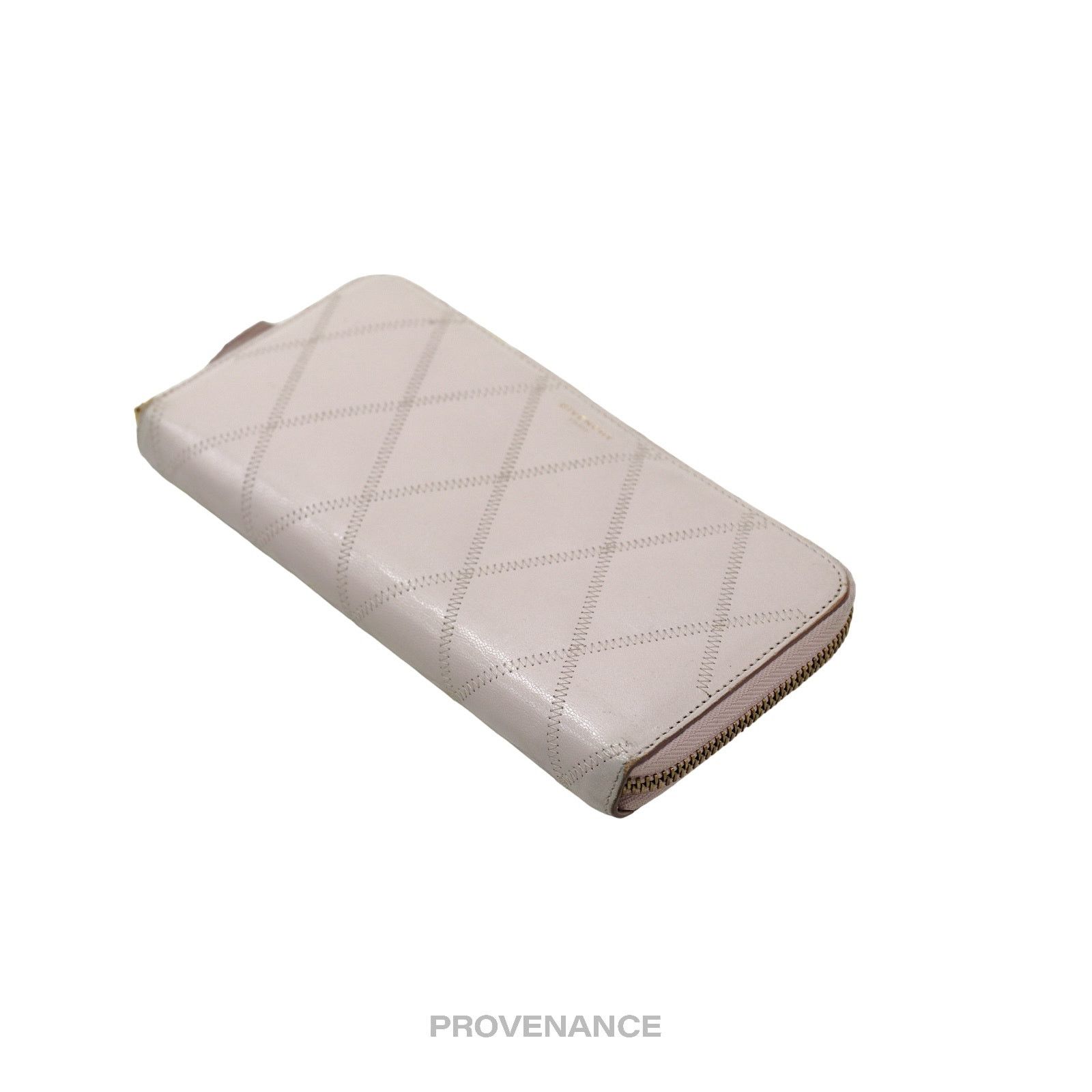 Givenchy 🔴 Givenchy Zip Long Wallet - Blush Quilted Leather Gold Size ONE SIZE - 3 Thumbnail
