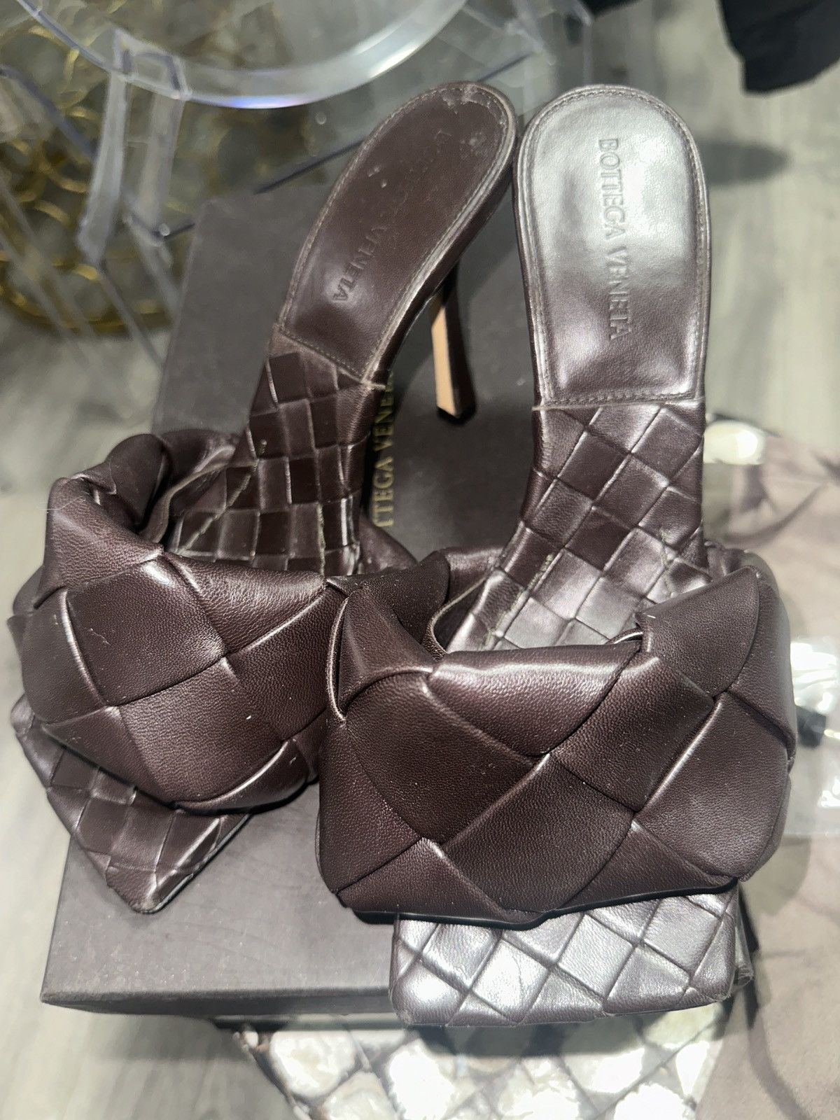 Bottega Veneta Bottega Veneta . Mules Size US 8 / IT 38 - 3 Thumbnail