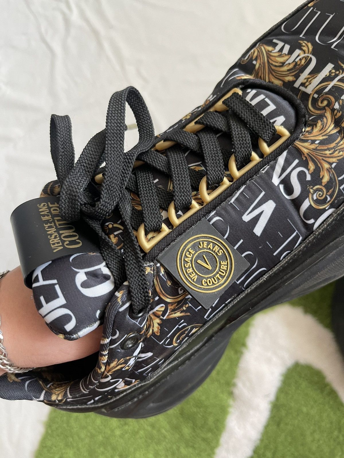 Versace × Versace Jeans Couture Sneakers Versace Jeans Couture Size US 11.5 / EU 44-45 - 2 Thumbnail