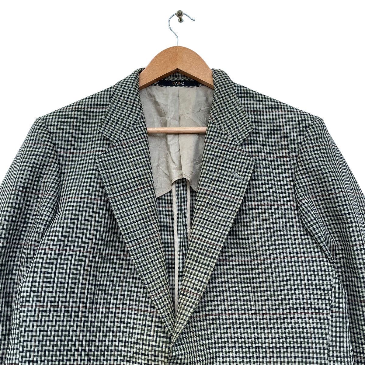DAKS × Vintage Vintage Daks London Small Checked Made In England Size US M / EU 48-50 / 2 - 3 Thumbnail