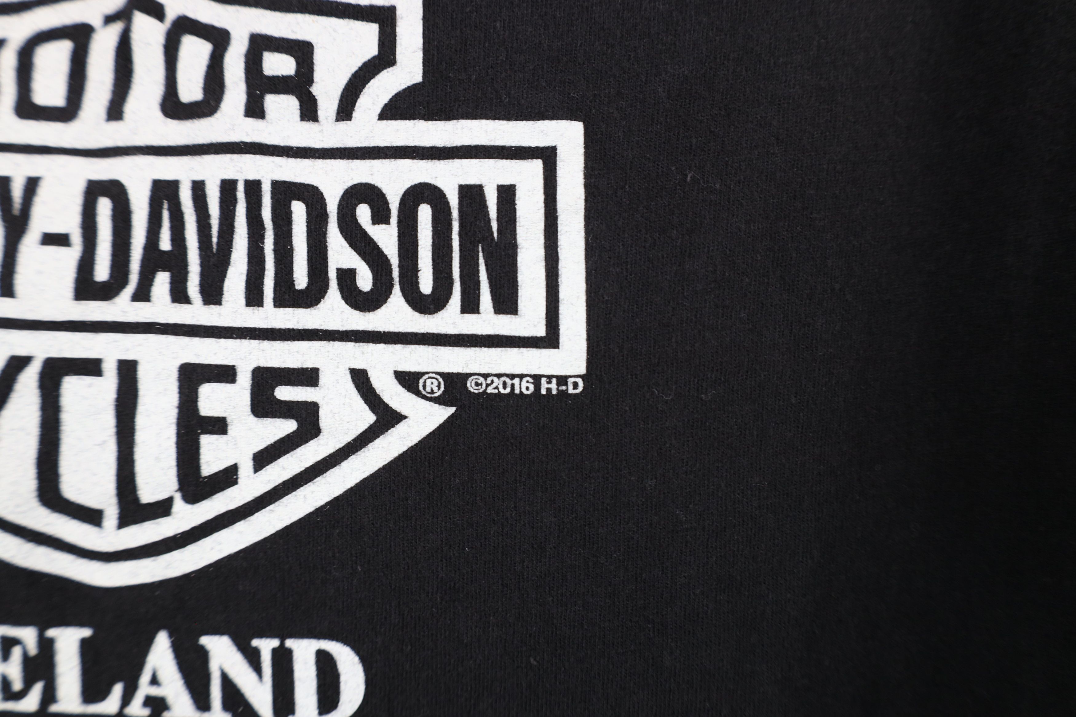 Harley Davidson × Vintage Vintage Y2K Harley Davidson Dublin Ireland T-Shirt Black Size XL / US 12-14 / IT 48-50 - 9 Thumbnail
