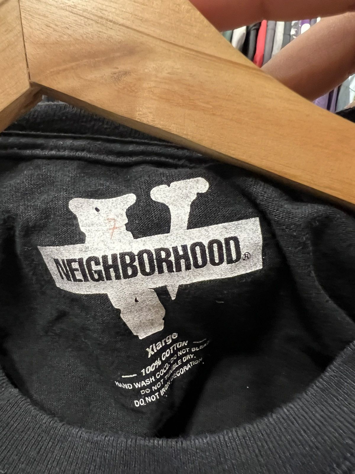 Neighborhood × Vlone Vlone x Neighborhood - 19/SS - Skull Tee Size US XL / EU 56 / 4 - 5 Thumbnail