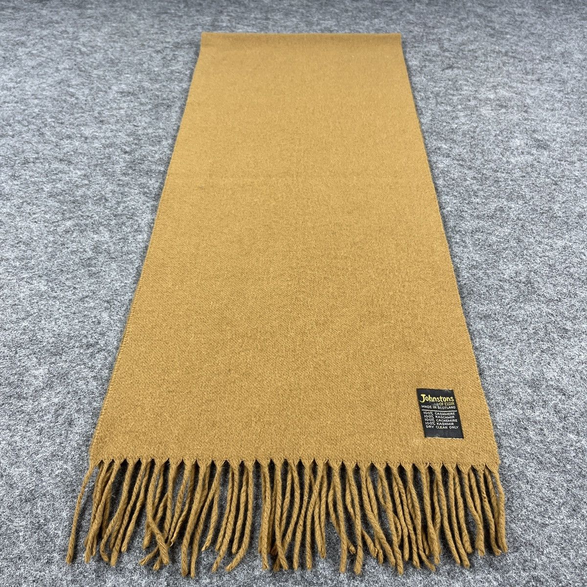 Johnstons Of Elgin × Vintage Johnstons Of Elgin Scarf / Muffler / Neckwear T1017 Size ONE SIZE - 1 Thumbnail