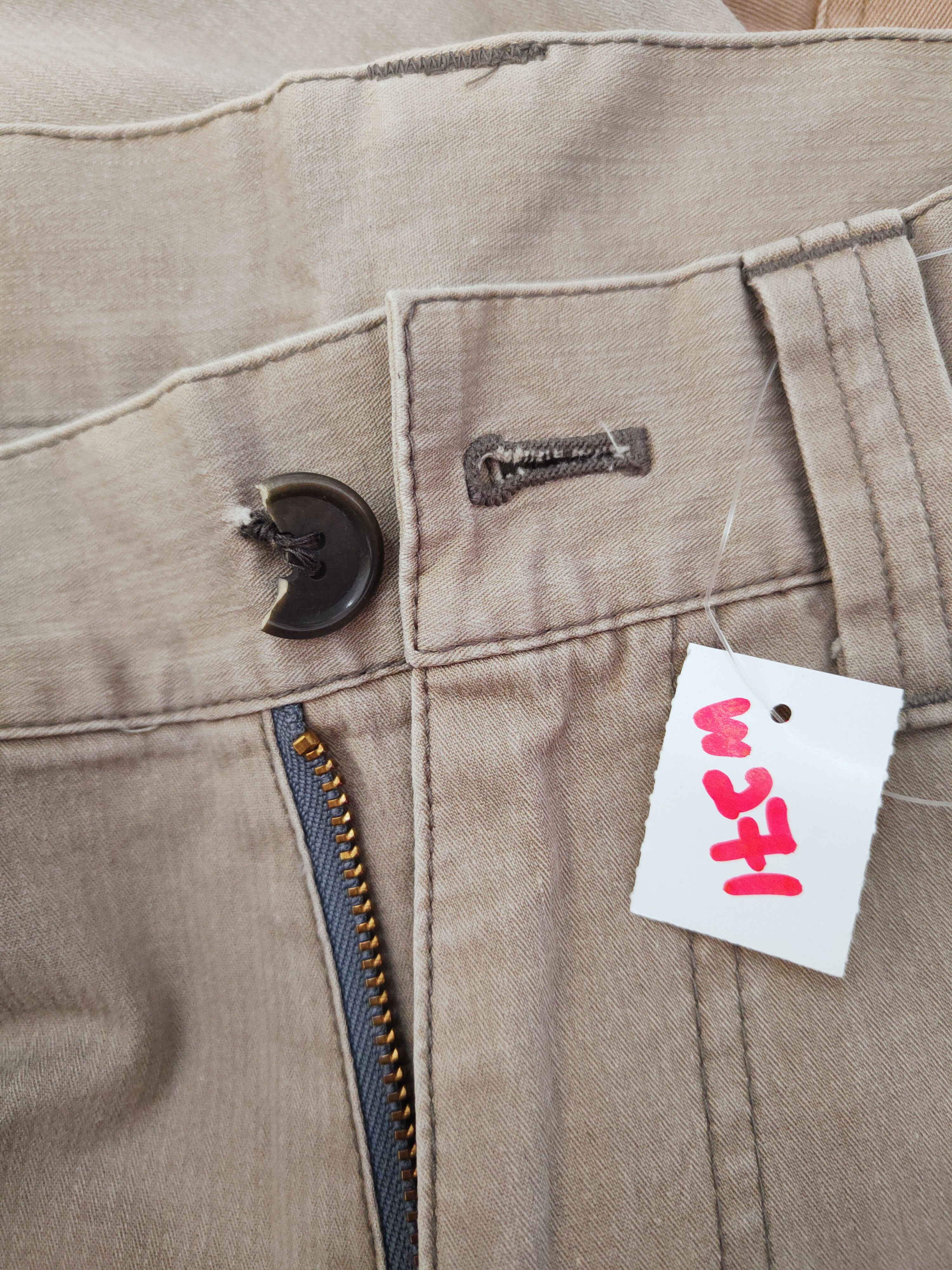 Japanese Brand Joseph Homme Beige Multipocket Tactical Cargo Pants #W271 Size 30" / US 8 / IT 44 - 15 Thumbnail