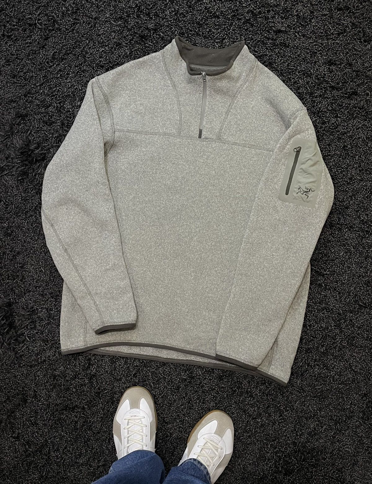 Arc'teryx × Vintage VINTAGE ARCTERYX 1/4 ZIP FLEECE POLARTEC SWEATSHIRT OUTDOOR Size US L / EU 52-54 / 3 - 11 Thumbnail