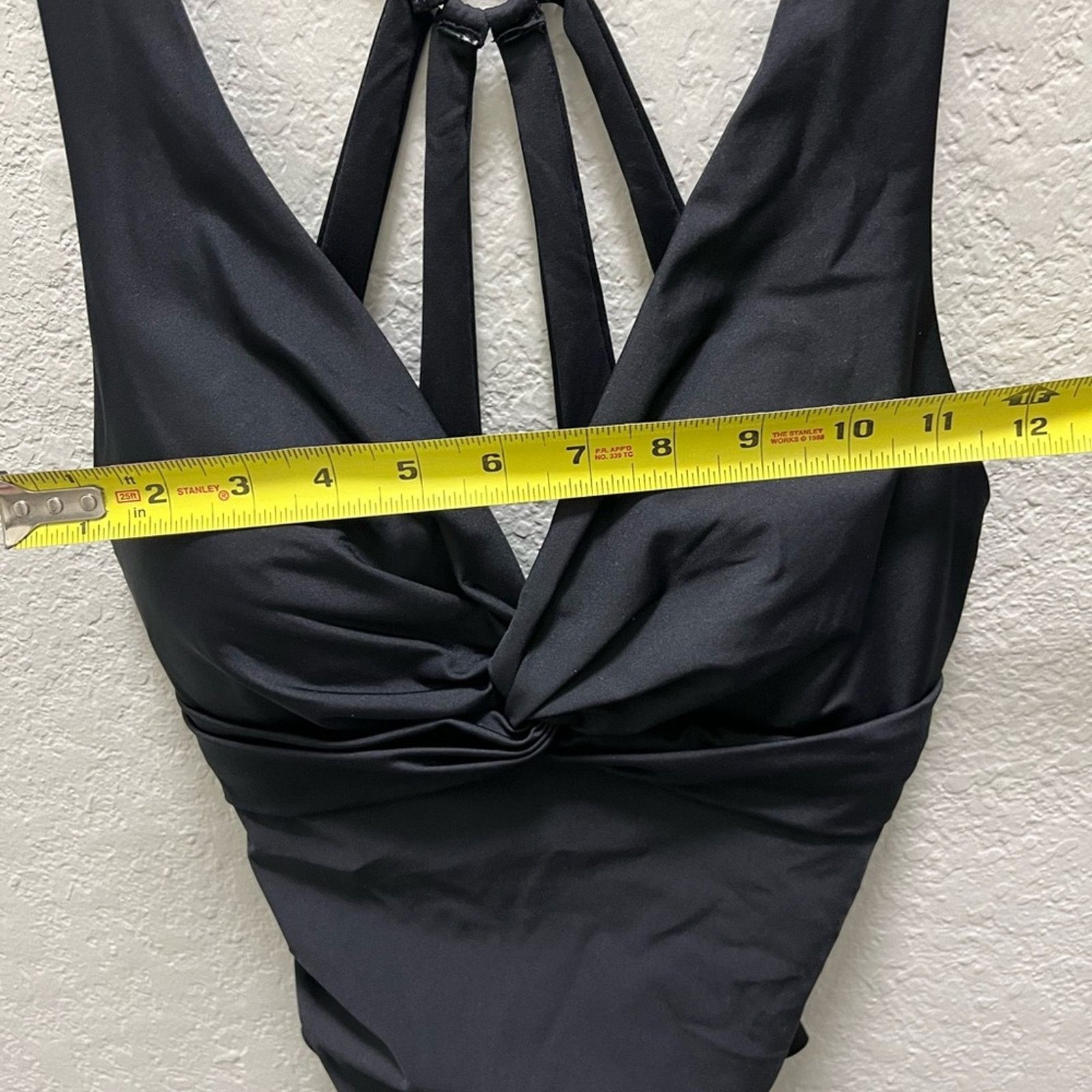 Calvin Klein Calvin Klein Women 12 Black Tummy Control One Piece Swimsuit Size XL / US 12-14 / IT 48-50 - 8 Thumbnail