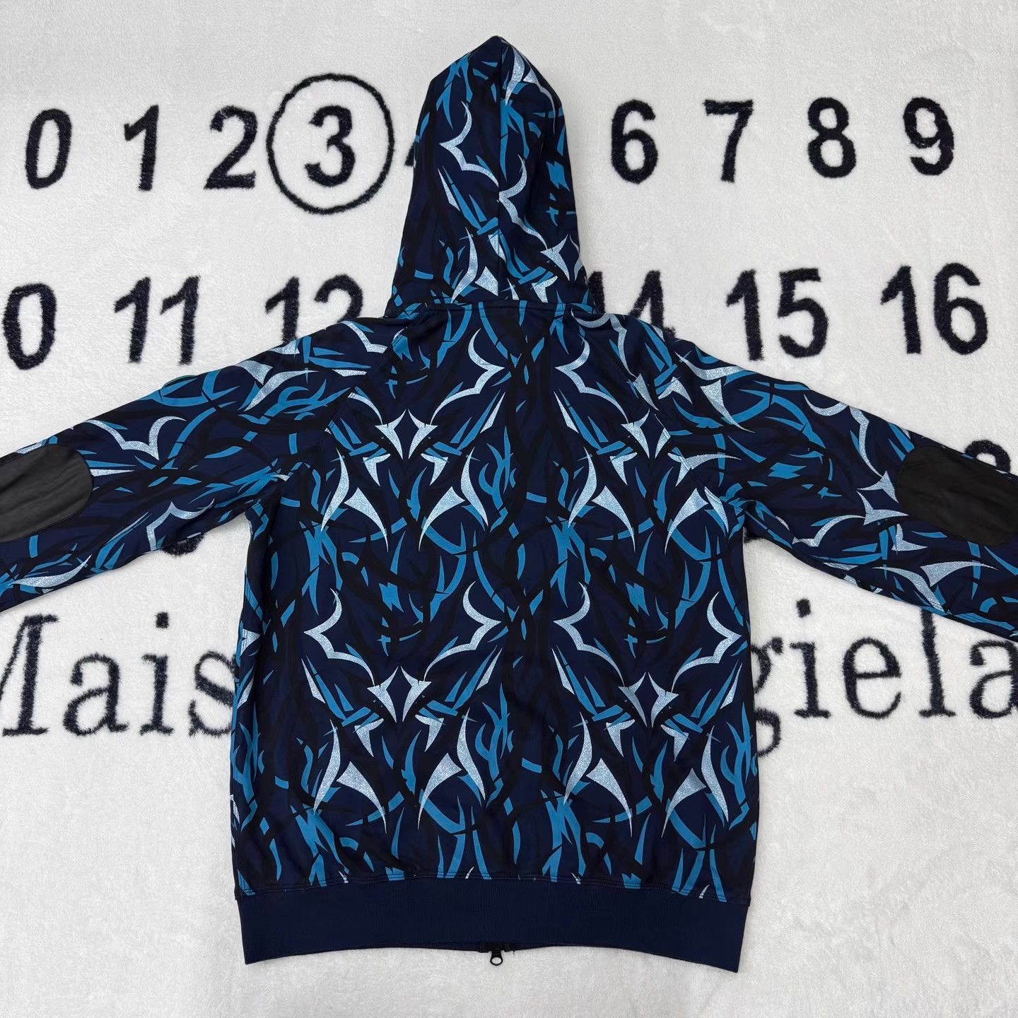 CLOT Clot Blue Thorn Zip-Up Hoodie Q10 Size US M / EU 48-50 / 2 - 2 Thumbnail