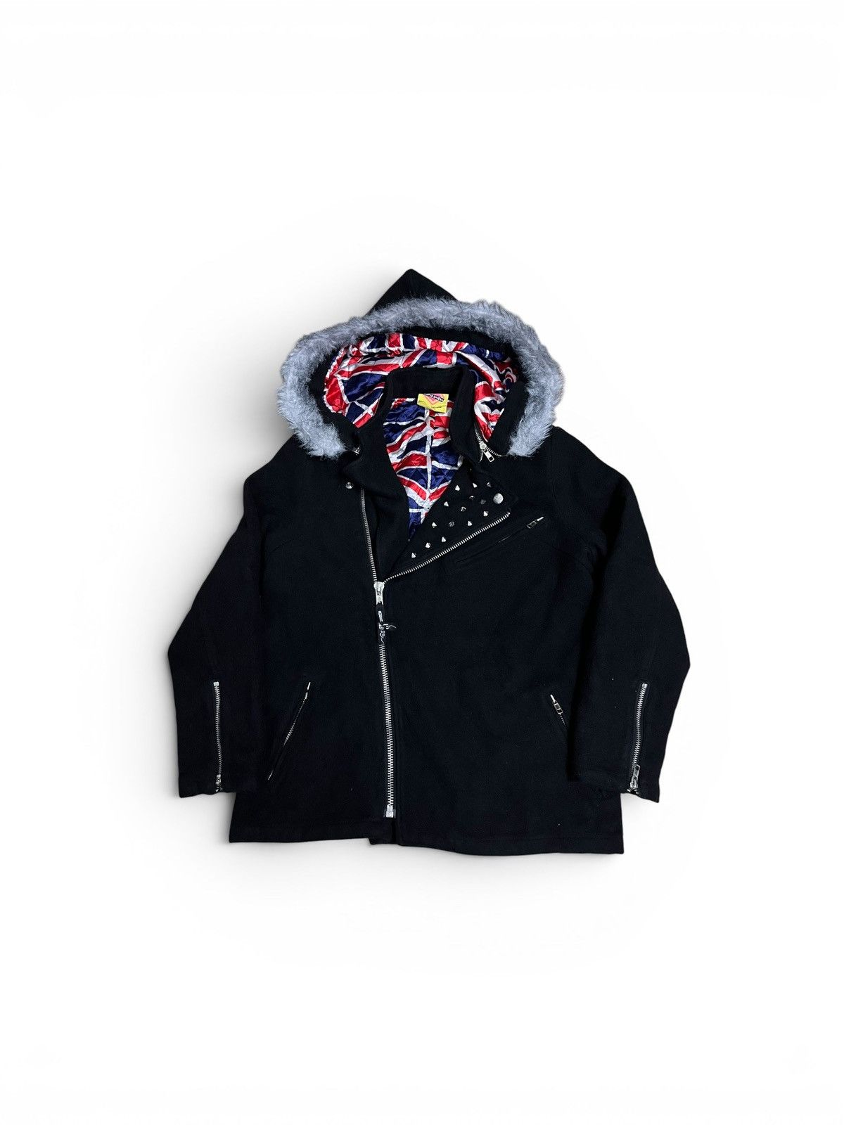 Japanese Brand Super Lovers Punk Jacket Furs Size US M / EU 48-50 / 2 - 1 Thumbnail