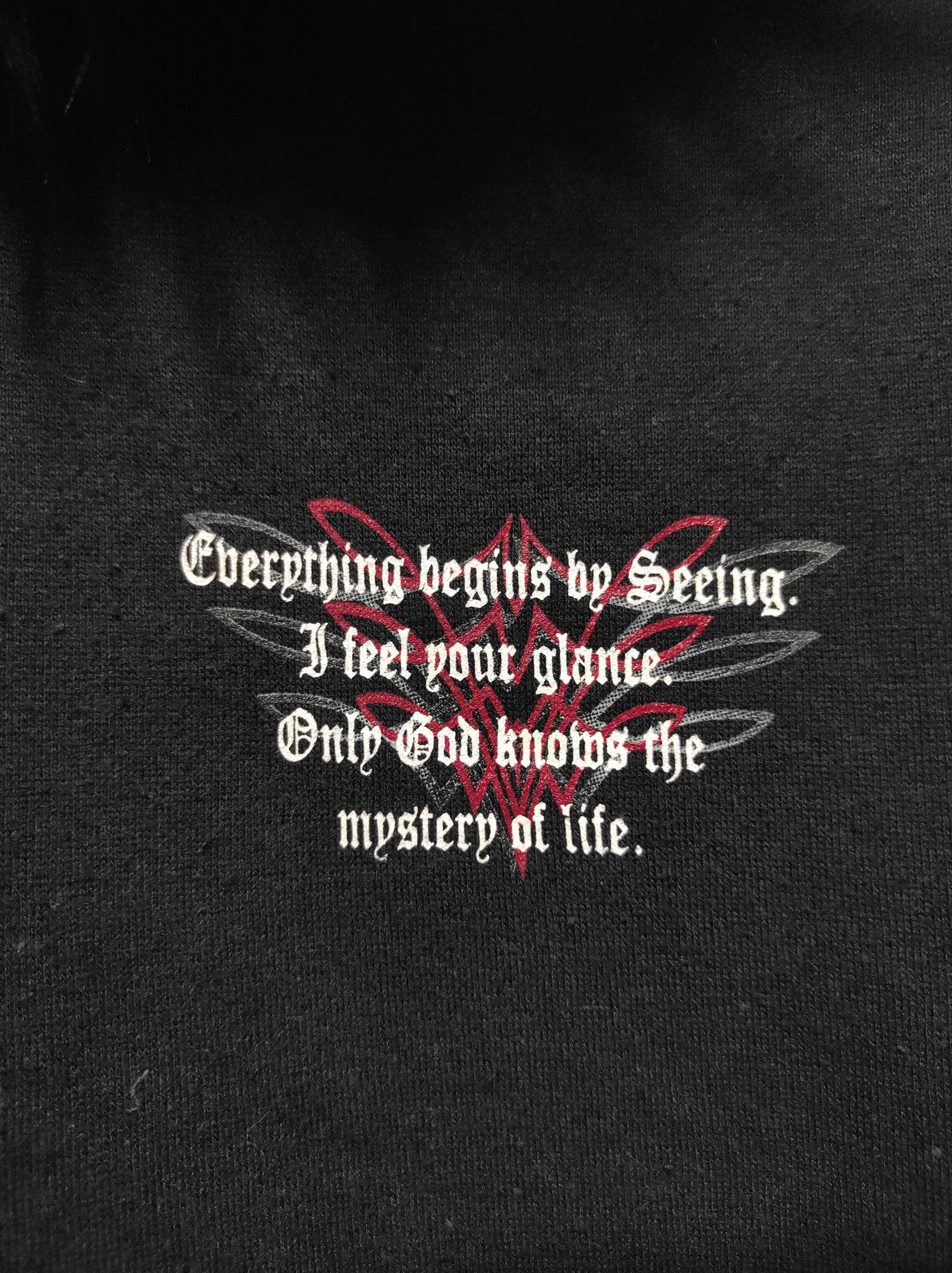 Japanese Brand Swooplex Clear Headed Cross Poem fur hoodie ifsix LGB style Size US L / EU 52-54 / 3 - 5 Thumbnail