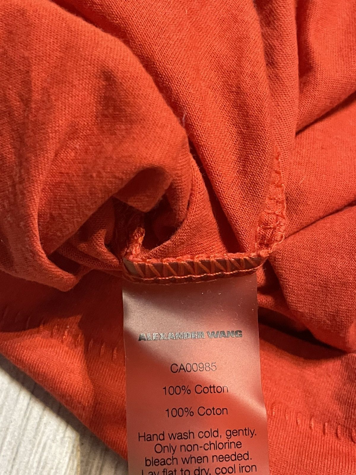 Alexander Wang × Designer Alexander Wang logo basic avant-garde designer rare Size S / US 4 / IT 40 - 4 Thumbnail