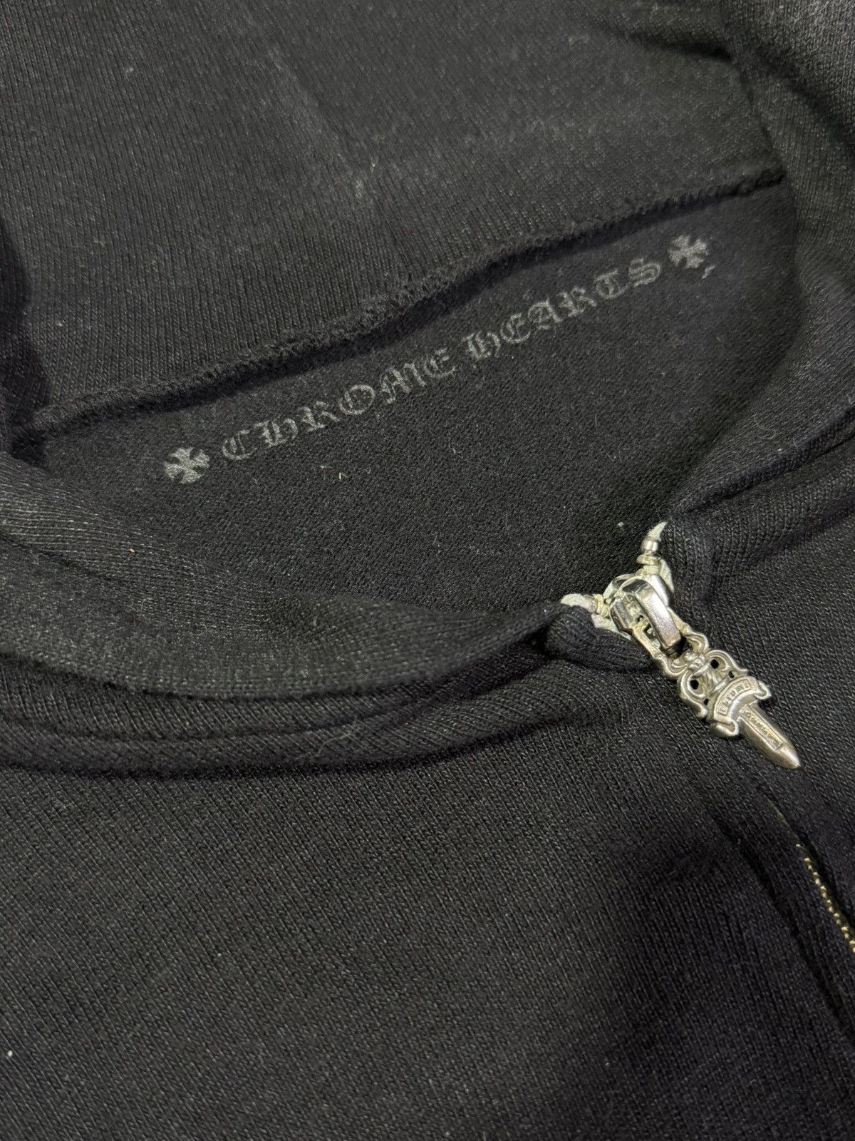 Chrome Hearts Vertical Script RS3 Cross Zip up Size M / US 6-8 / IT 42-44 - 7 Thumbnail