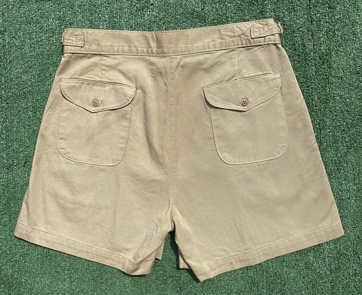 L.L. Bean VTG 80s L.L. Bean Pleated Shorts Womens 35” Waist USA Made Size 35" - 6 Thumbnail