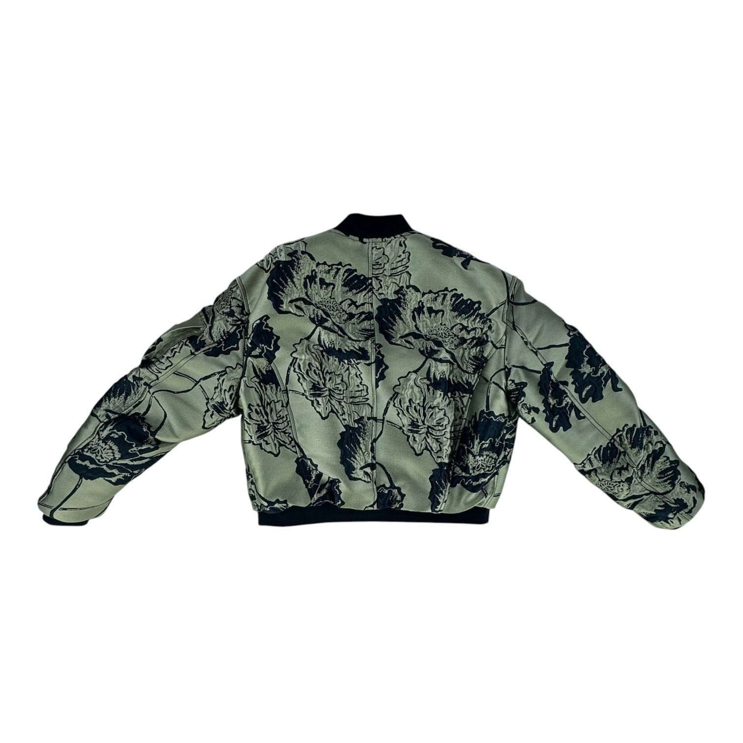 Salvatore Ferragamo Ferragamo Floral Bomber Jacket Size M / US 6-8 / IT 42-44 - 5 Thumbnail