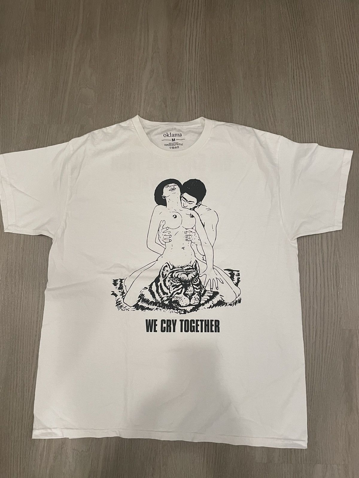 Kendrick Lamar Kendrick Lamar/Oklama We Cry Together T-Shirt | Grailed