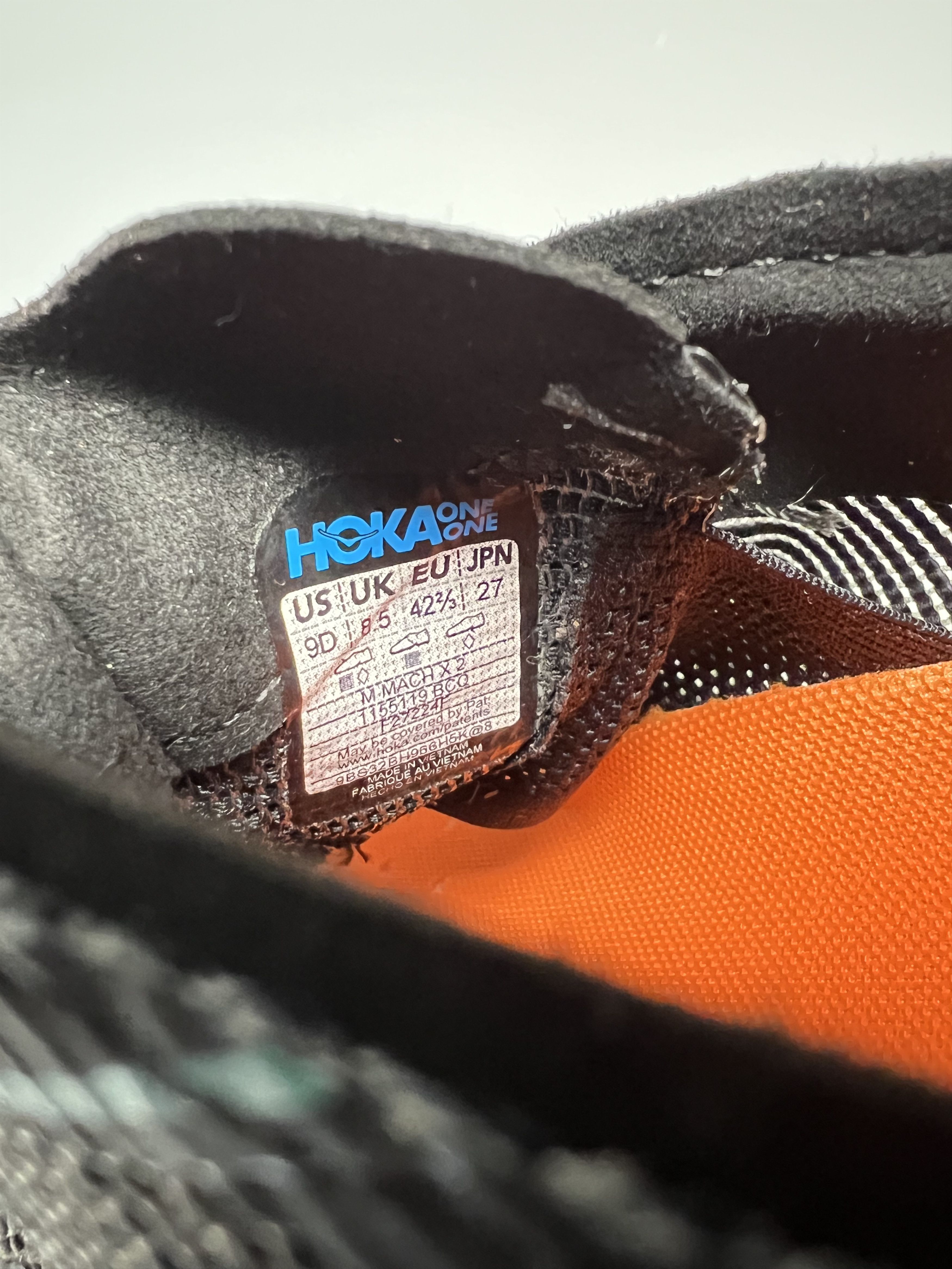 Hoka 9D Hoka One One Mach X 2 Wide Men's Running Shoes Size US 9 / EU 42 - 8 Thumbnail
