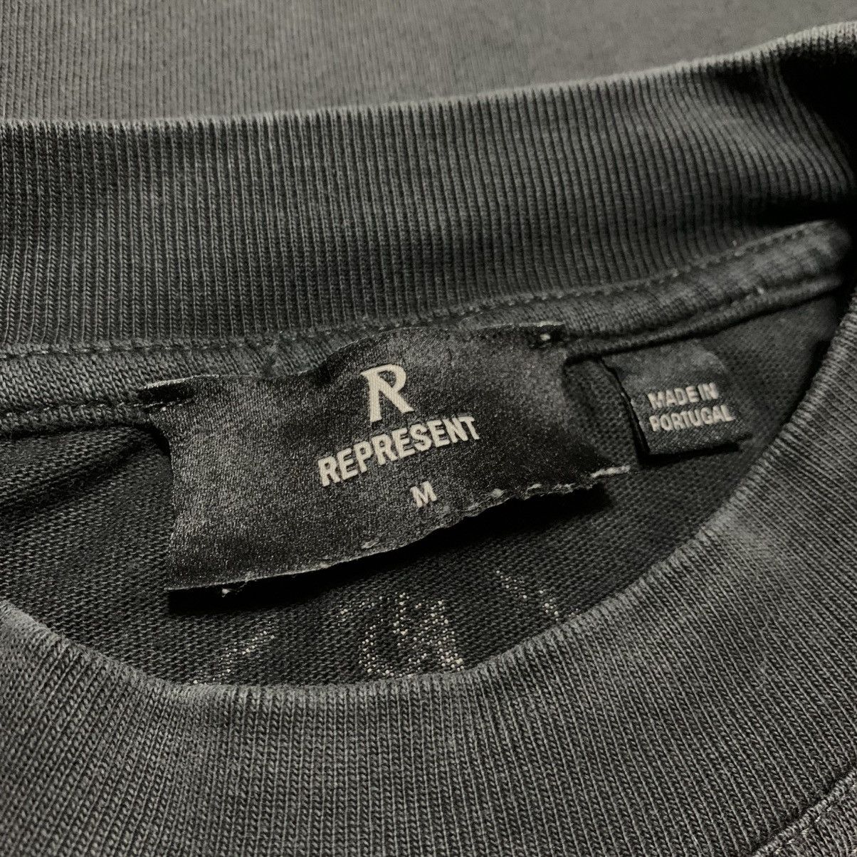 Represent Clo. Represent Medium World Championship Stained Black Tee Size US M / EU 48-50 / 2 - 3 Thumbnail