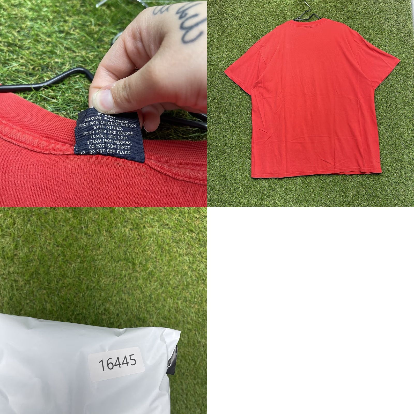 Polo Ralph Lauren Polo Ralph Lauren Shirt Mens Big 2X Short Sleeve Logo Polo Sport Red Cotton Knit Casual USA Size US XXL / EU 58 / 5 - 8 Thumbnail