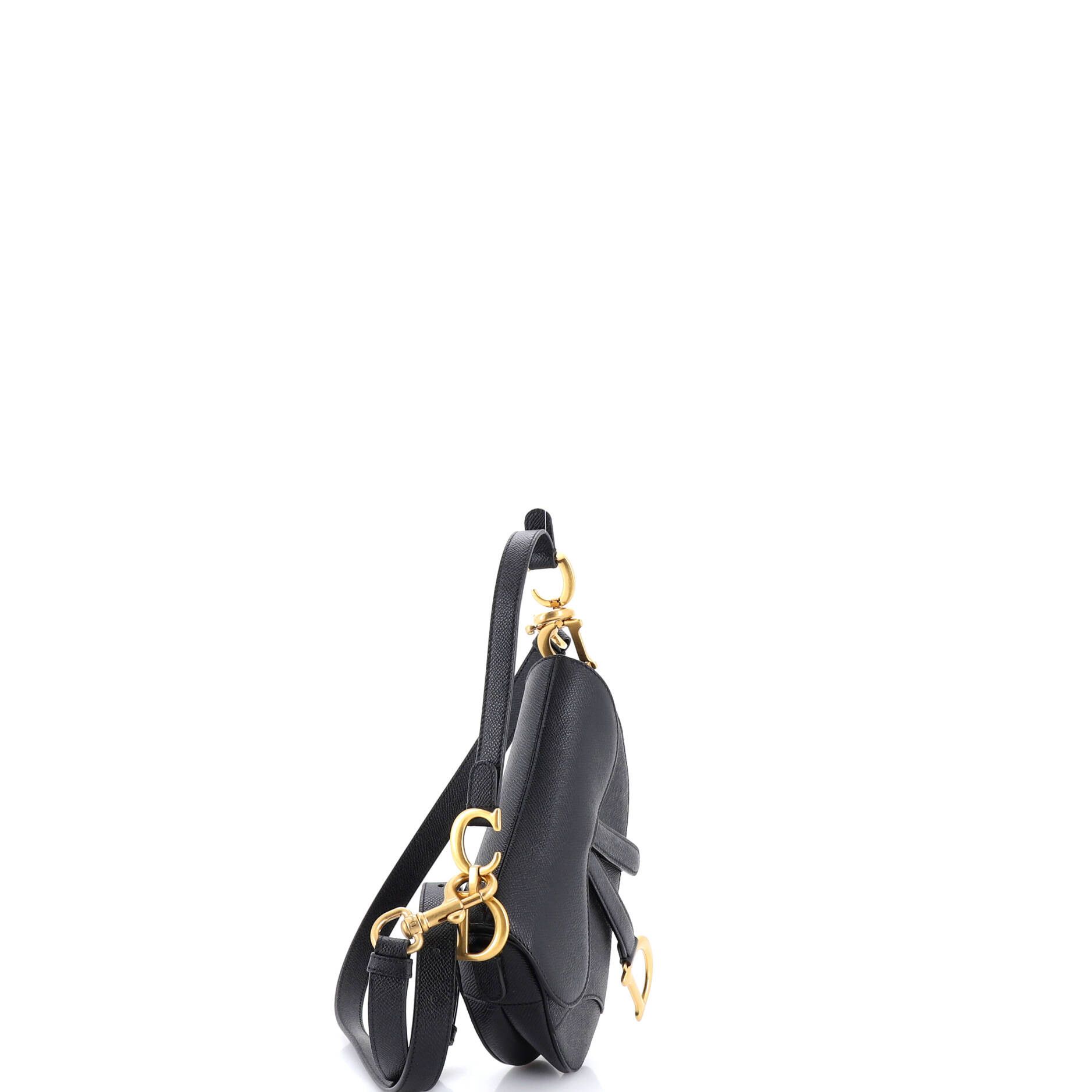 Dior Saddle Handbag with Strap Leather Mini Size ONE SIZE - 1 Thumbnail