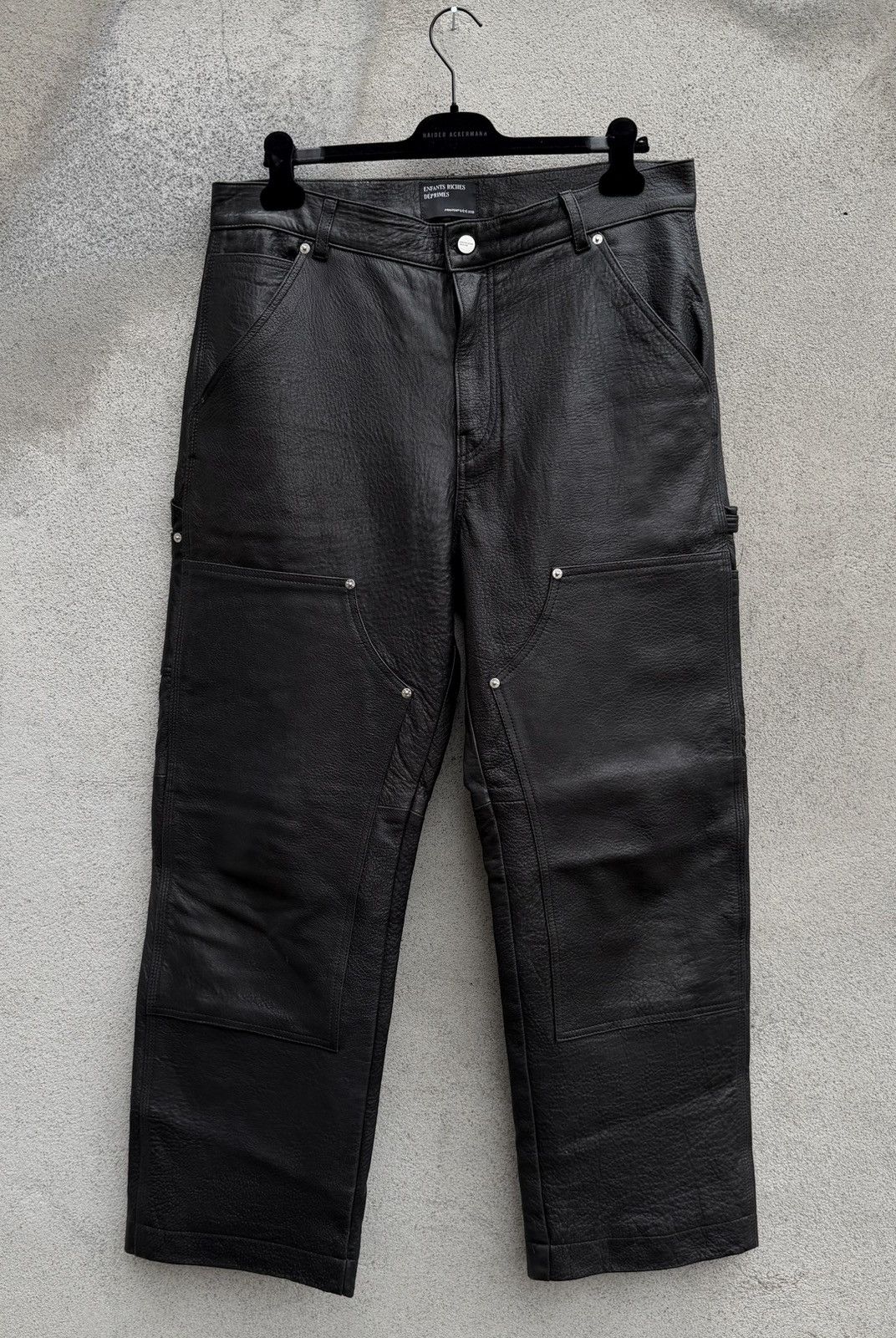 Enfants Riches Deprimes Enfants Riches Deprimes Double Knee carpenter Leather Pants Size US 34 / EU 50 - 1 Thumbnail