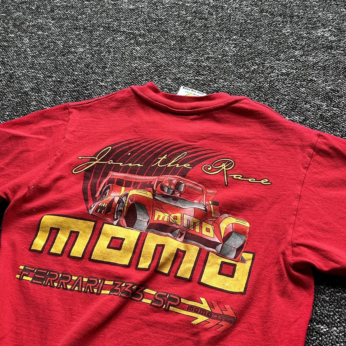 Vintage Vintage Ferrari Momo Corse T-Shirt Men Large 1990’s Size US S / EU 44-46 / 1 - 2 Thumbnail