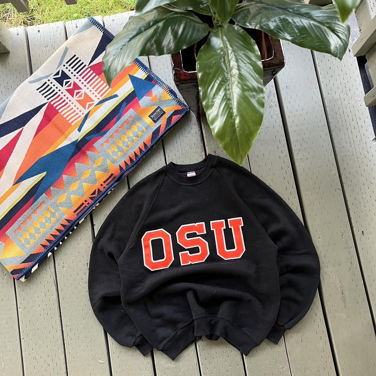 Vintage Vintage 90s Oregon state beaver football sweatshirt Size US L / EU 52-54 / 3 - 3 Thumbnail